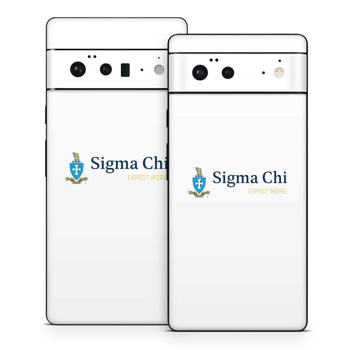 Sigma Chi Logo White - Google Pixel 6 Skin
