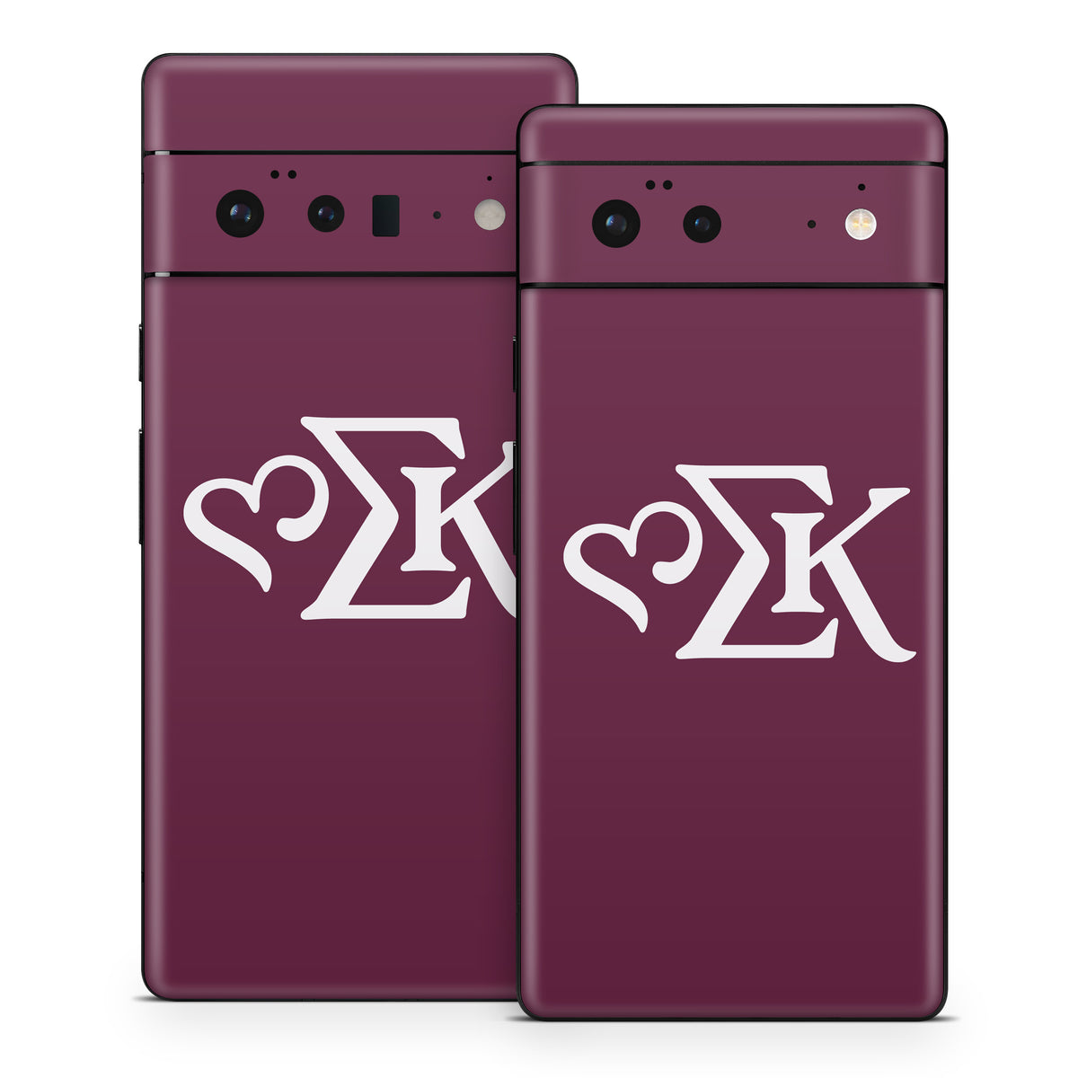 Sigma Kappa Greek Letters Dove Love on Mary Maroon - Google Pixel 6 Skin