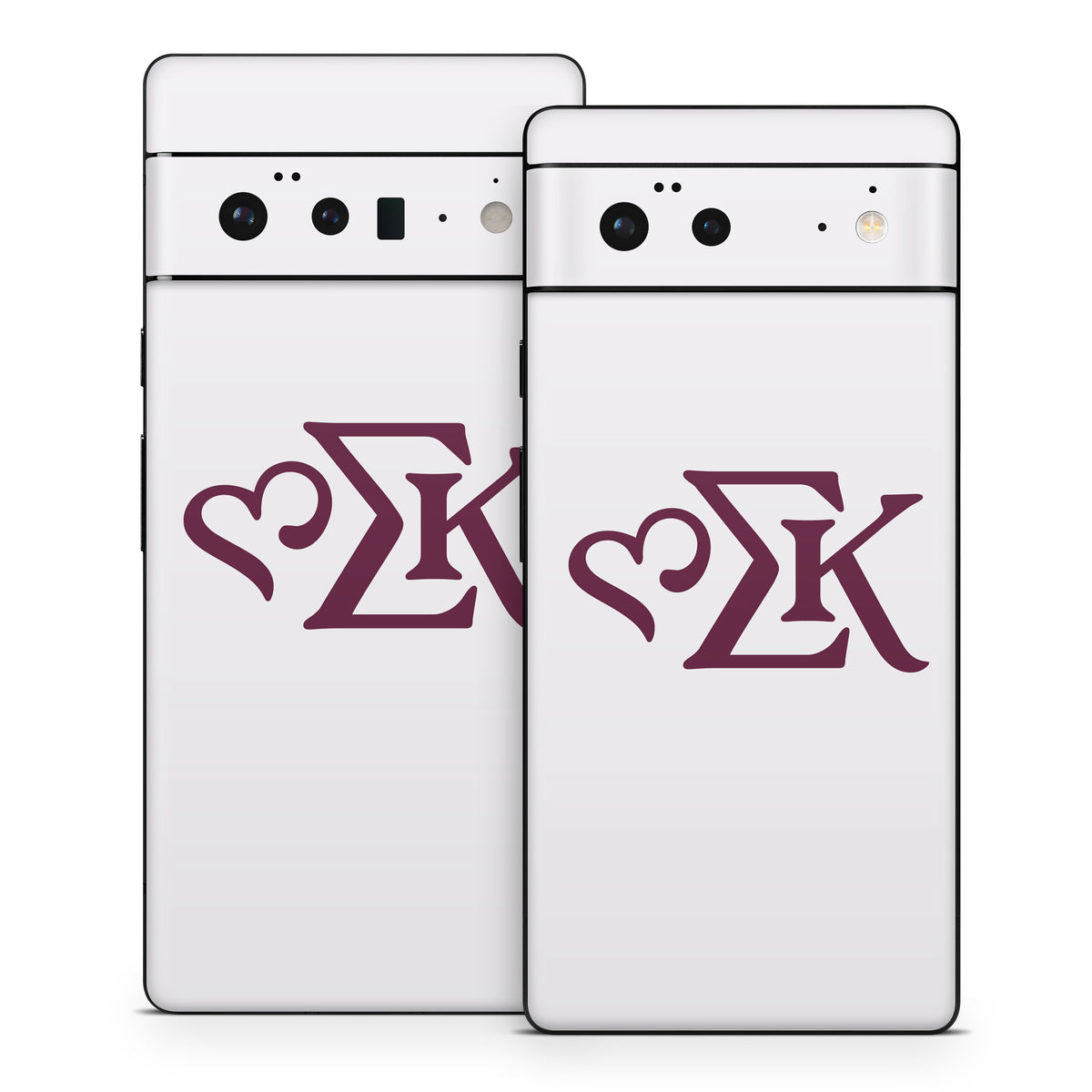 Sigma Kappa Greek Letters Mary Maroon on Dove Love - Google Pixel 6 Skin