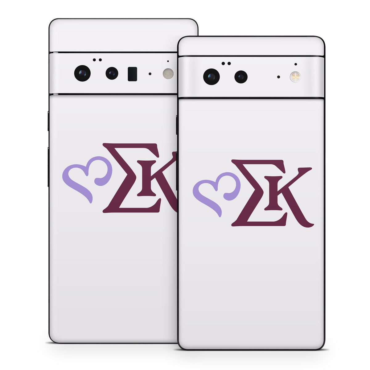 Sigma Kappa Greek Letters Two Color on Dove Love - Google Pixel 6 Skin