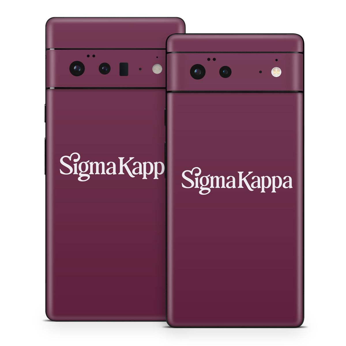 Sigma Kappa Primary Logo Dove Love on Mary Maroon - Google Pixel 6 Skin