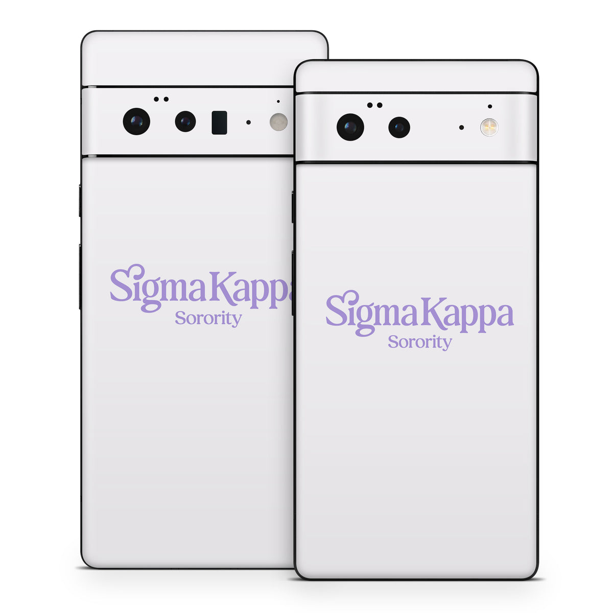 Sigma Kappa Sorority Logo Legacy Lavender on Dove Love - Google Pixel 6 Skin