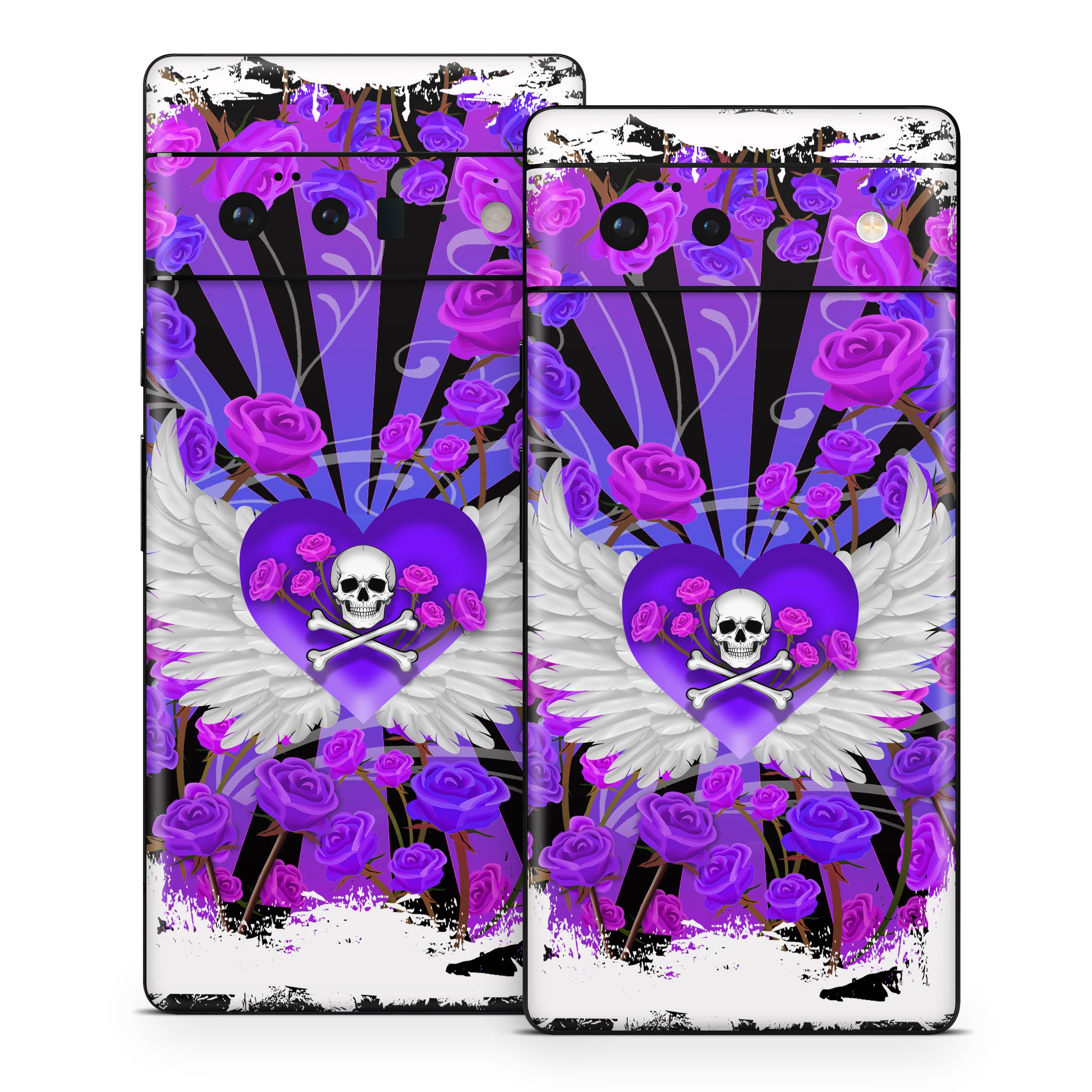 Skull and Roses - Google Pixel 6 Skin