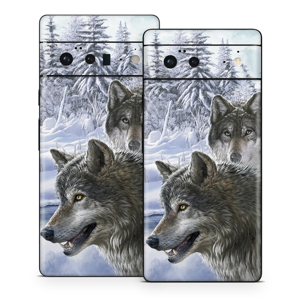 Snow Wolves - Google Pixel 6 Skin