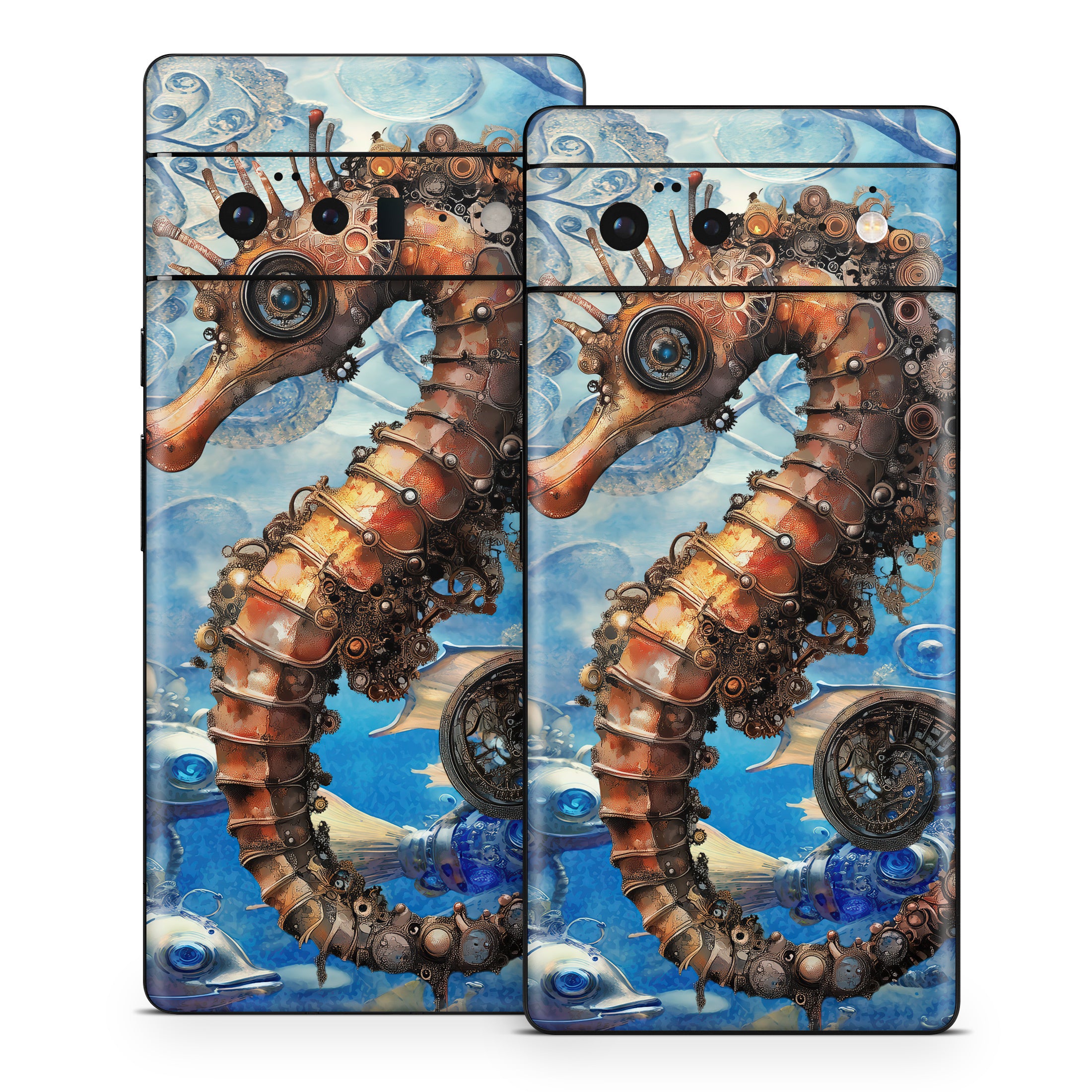 Steampunk Seahorse - Google Pixel 6 Skin