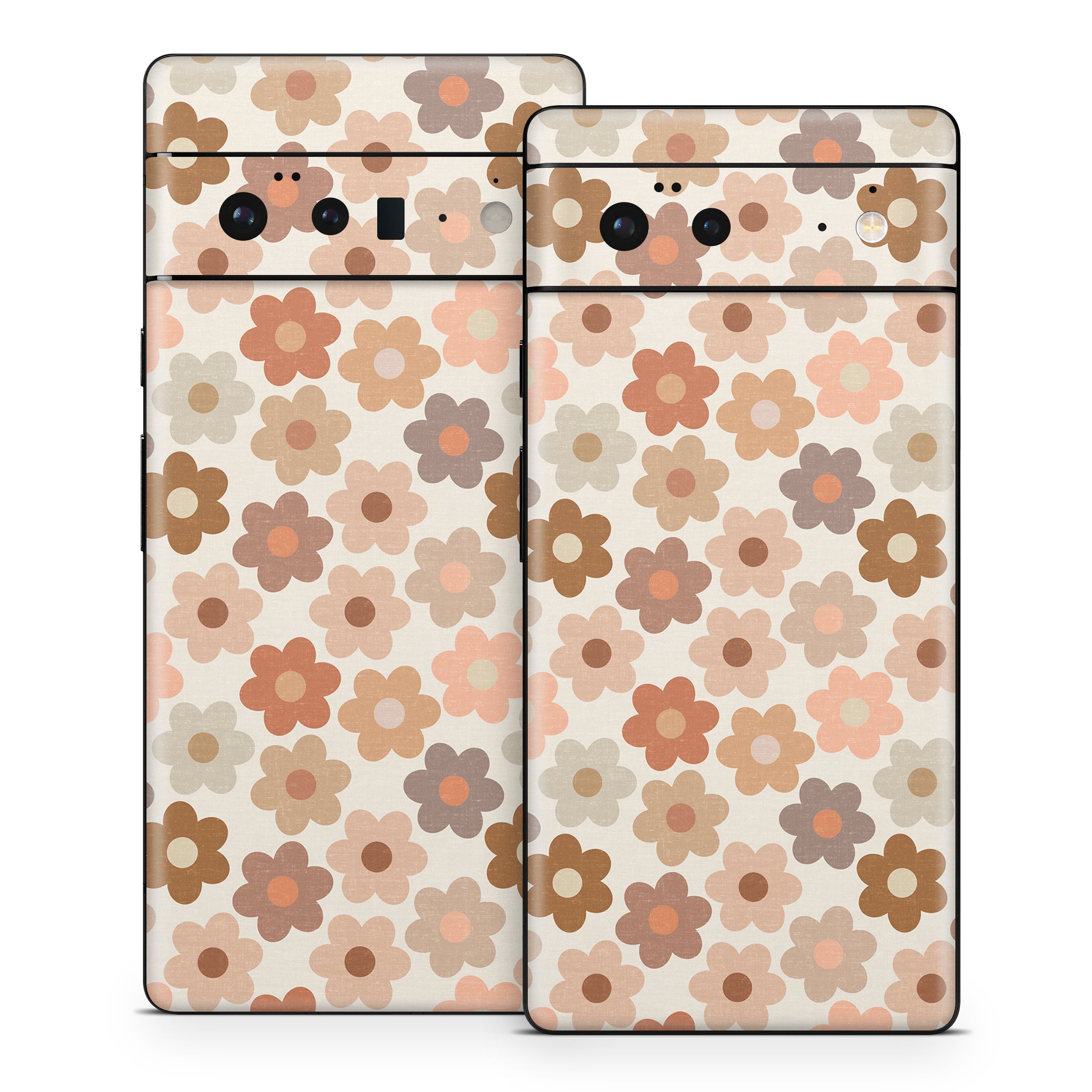 Terracotta Daisies - Google Pixel 6 Skin