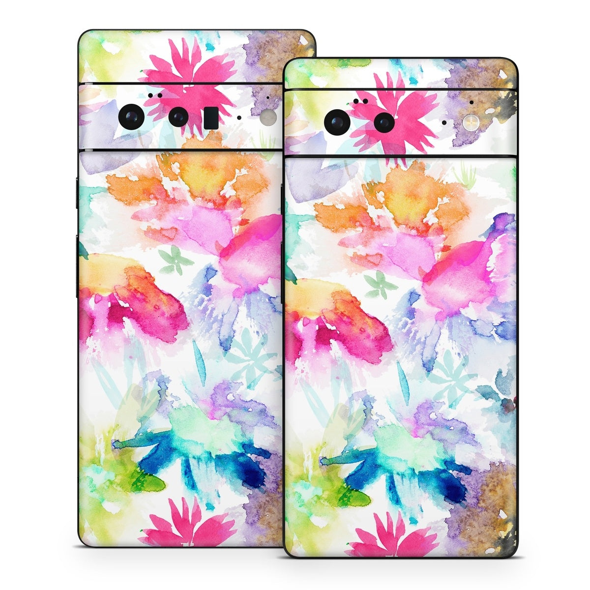 Watercolor Spring Memories - Google Pixel 6 Skin