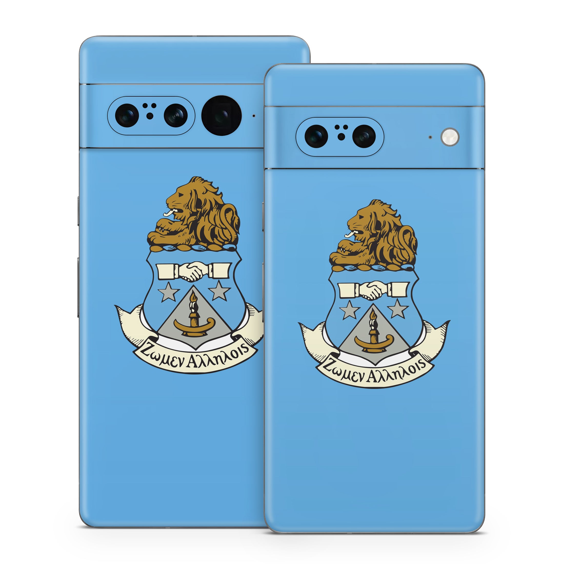 Alpha Delta Pi Crest Adelphean Blue - Google Pixel 7 Skin