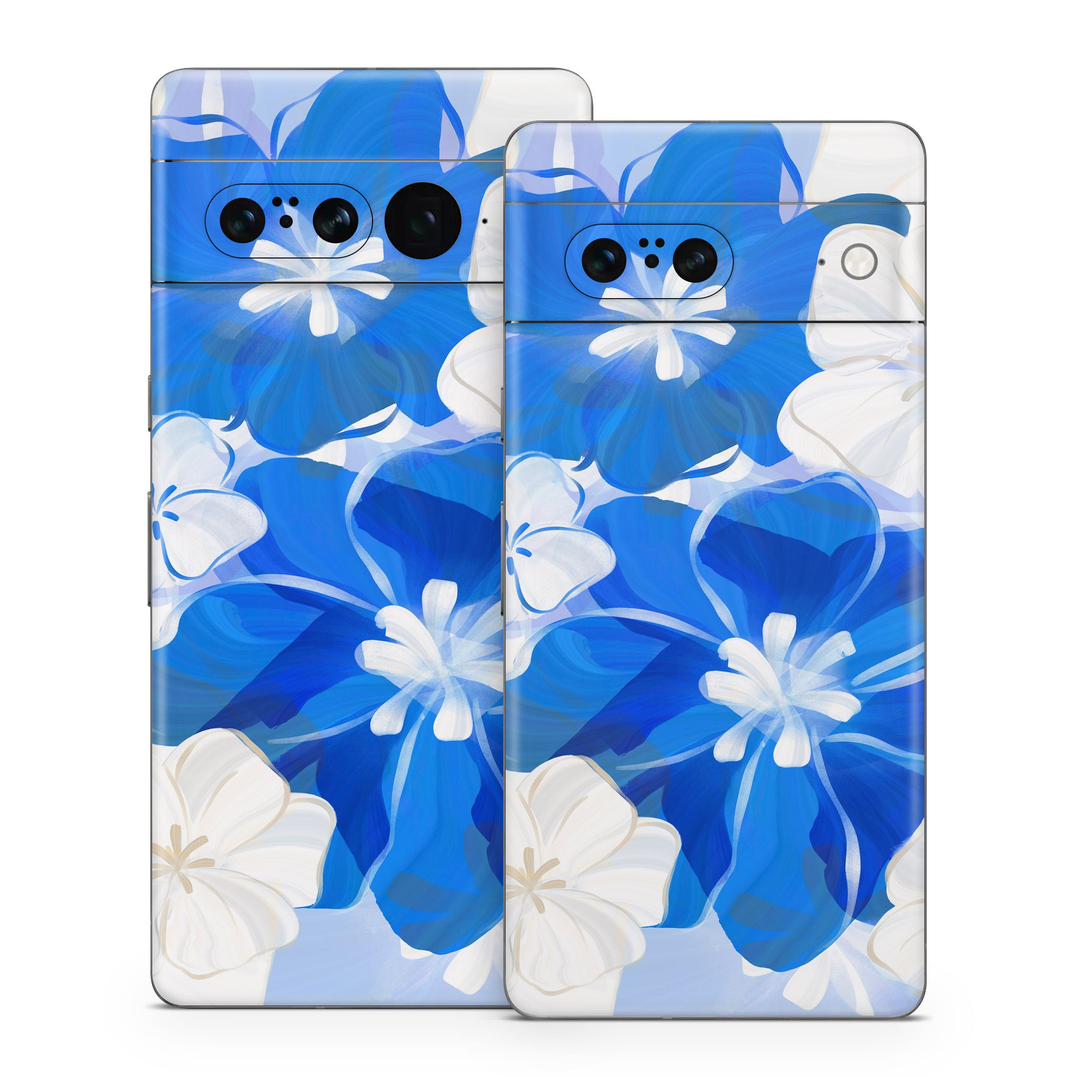 Blue Flowers - Google Pixel 7 Skin
