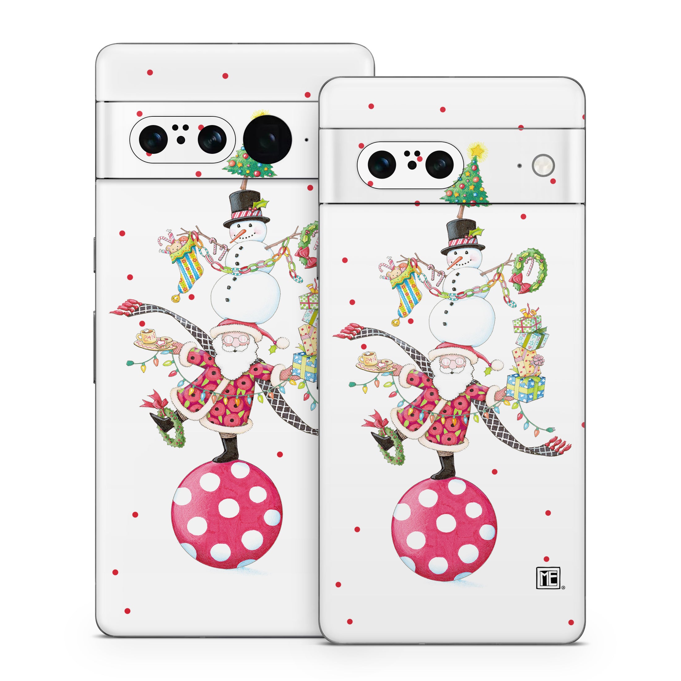Christmas Circus - Google Pixel 7 Skin