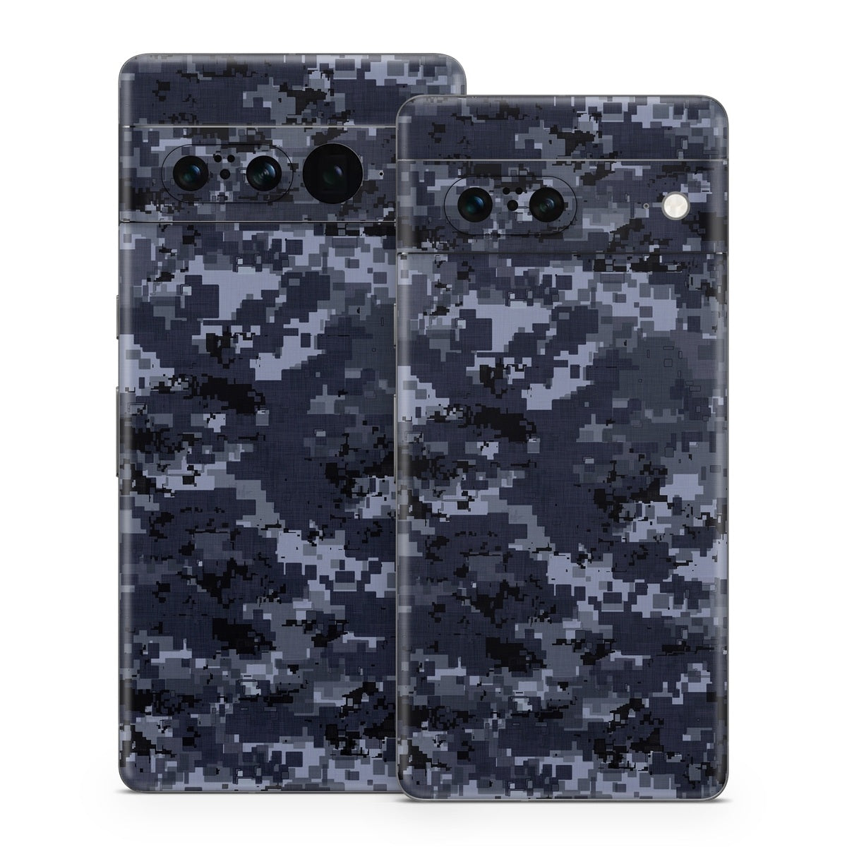 Digital Navy Camo - Google Pixel 7 Skin