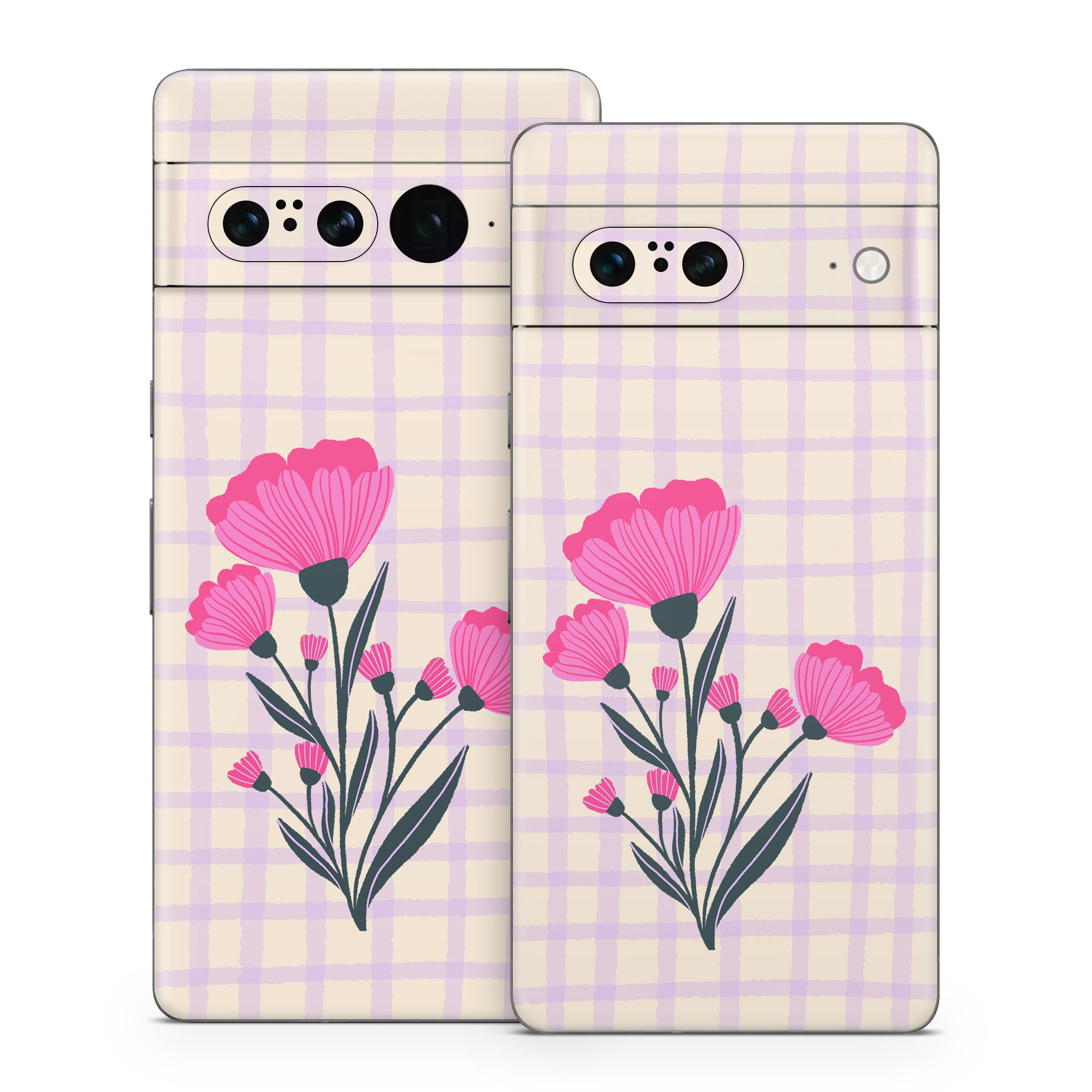 Floral Bouquet Grid - Google Pixel 7 Skin