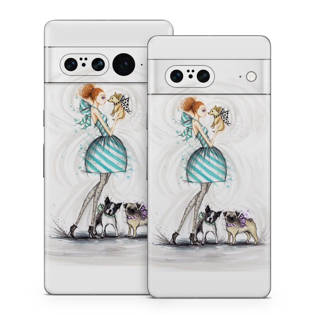 A Kiss for Dot - Google Pixel 7 Skin