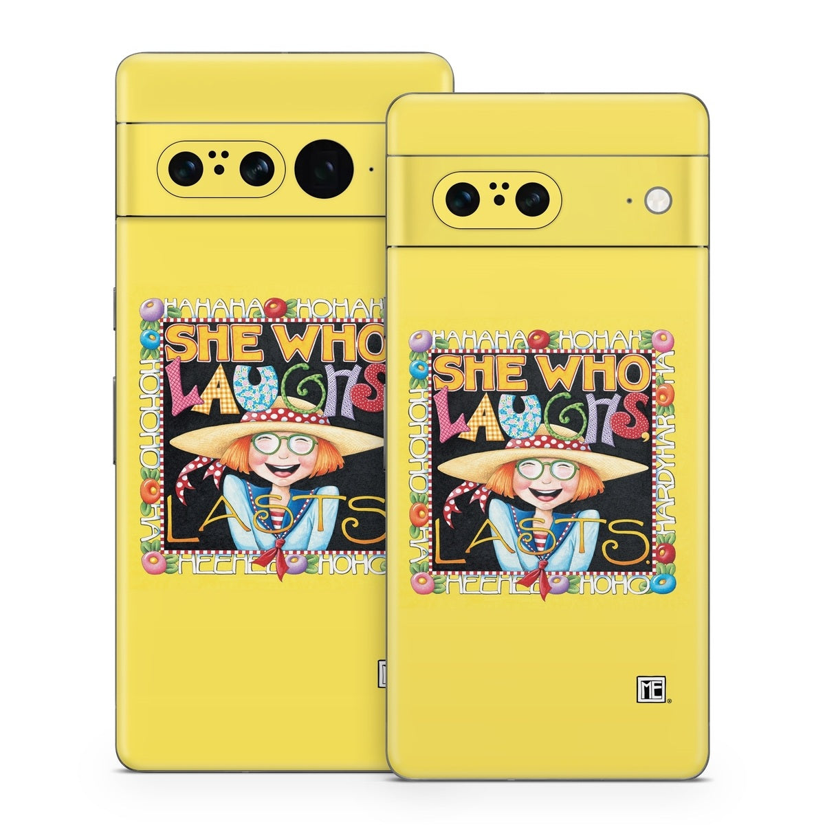 She Who Laughs - Google Pixel 7 Skin