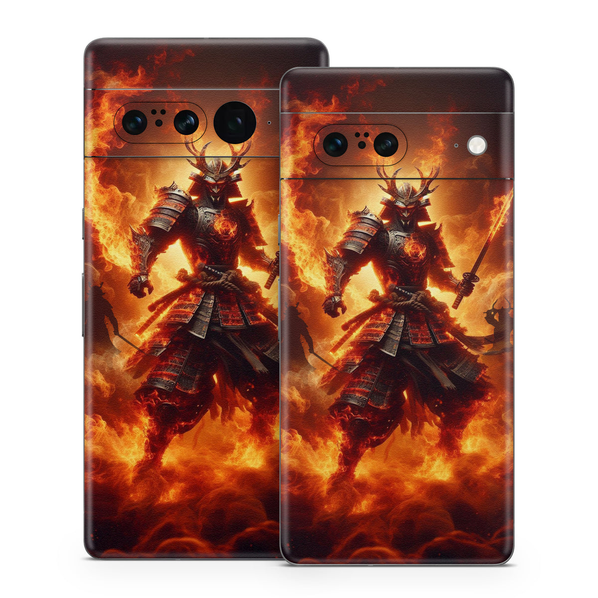 Samurai Fire - Google Pixel 7 Skin