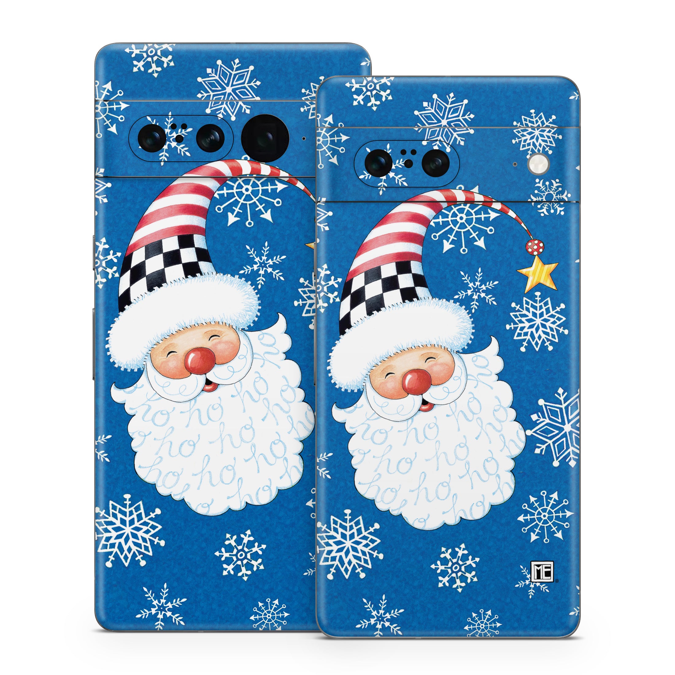 Santa Snowflake - Google Pixel 7 Skin