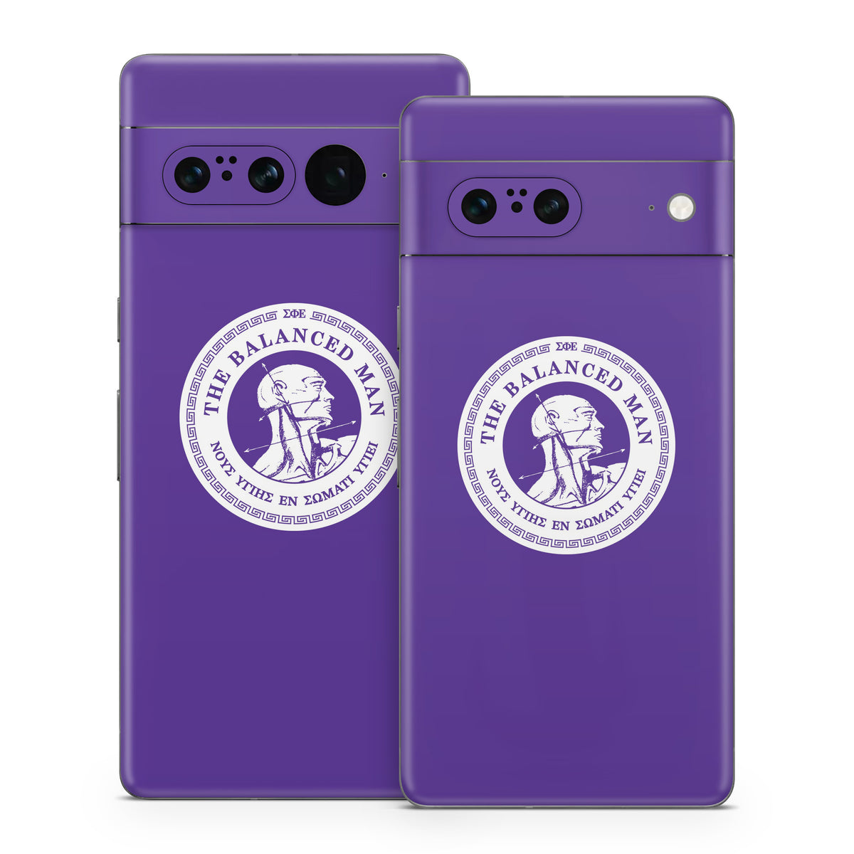 Sigma Phi Epsilon Balanced Man Purple - Google Pixel 7 Skin