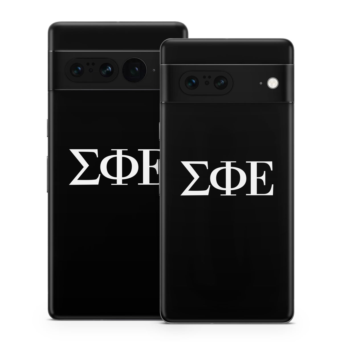 Sigma Phi Epsilon Greek Letters Black - Google Pixel 7 Skin