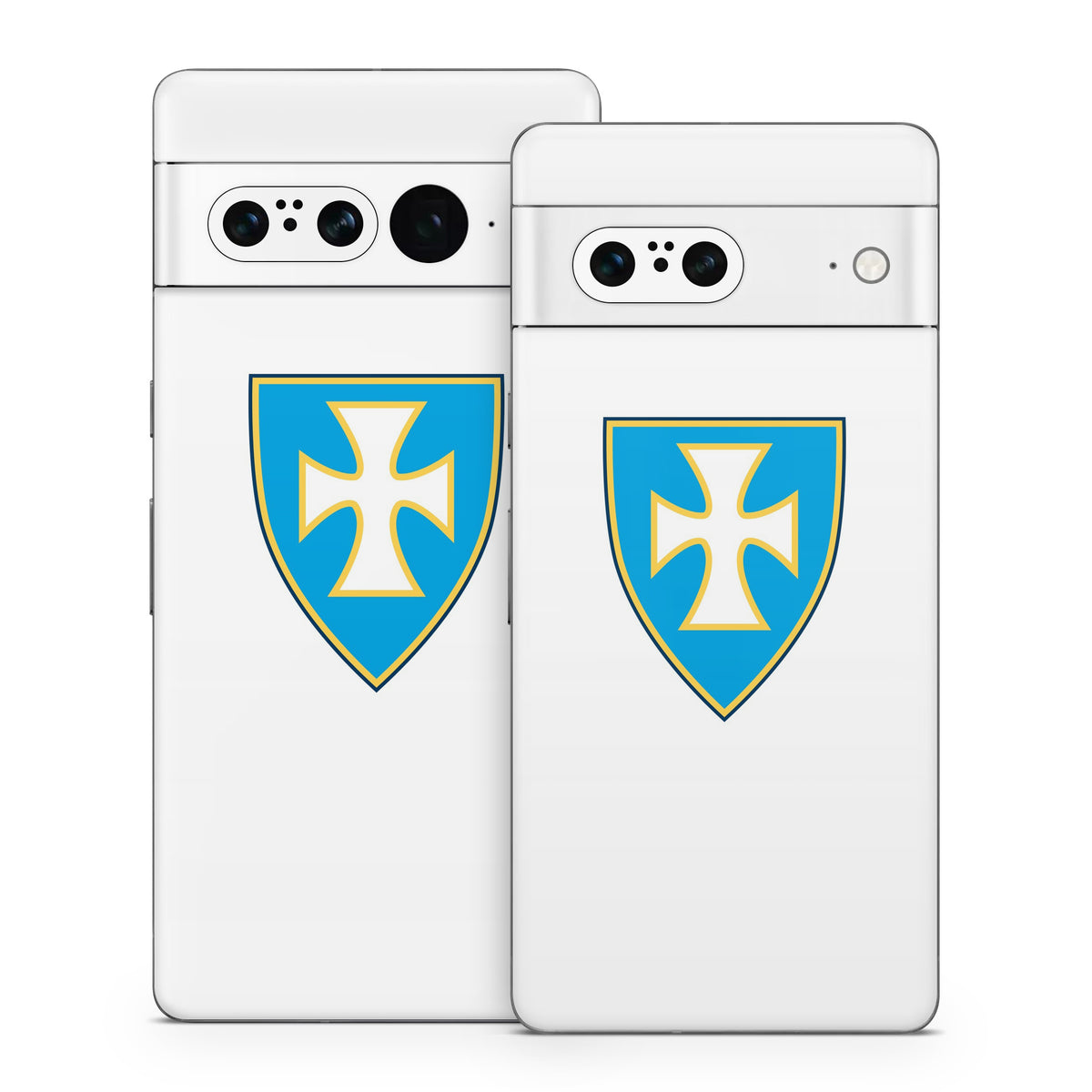 Sigma Chi Shield White - Google Pixel 7 Skin