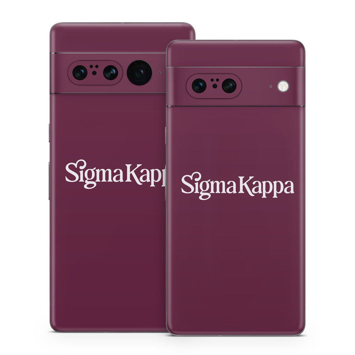 Sigma Kappa Primary Logo Dove Love on Mary Maroon - Google Pixel 7 Skin