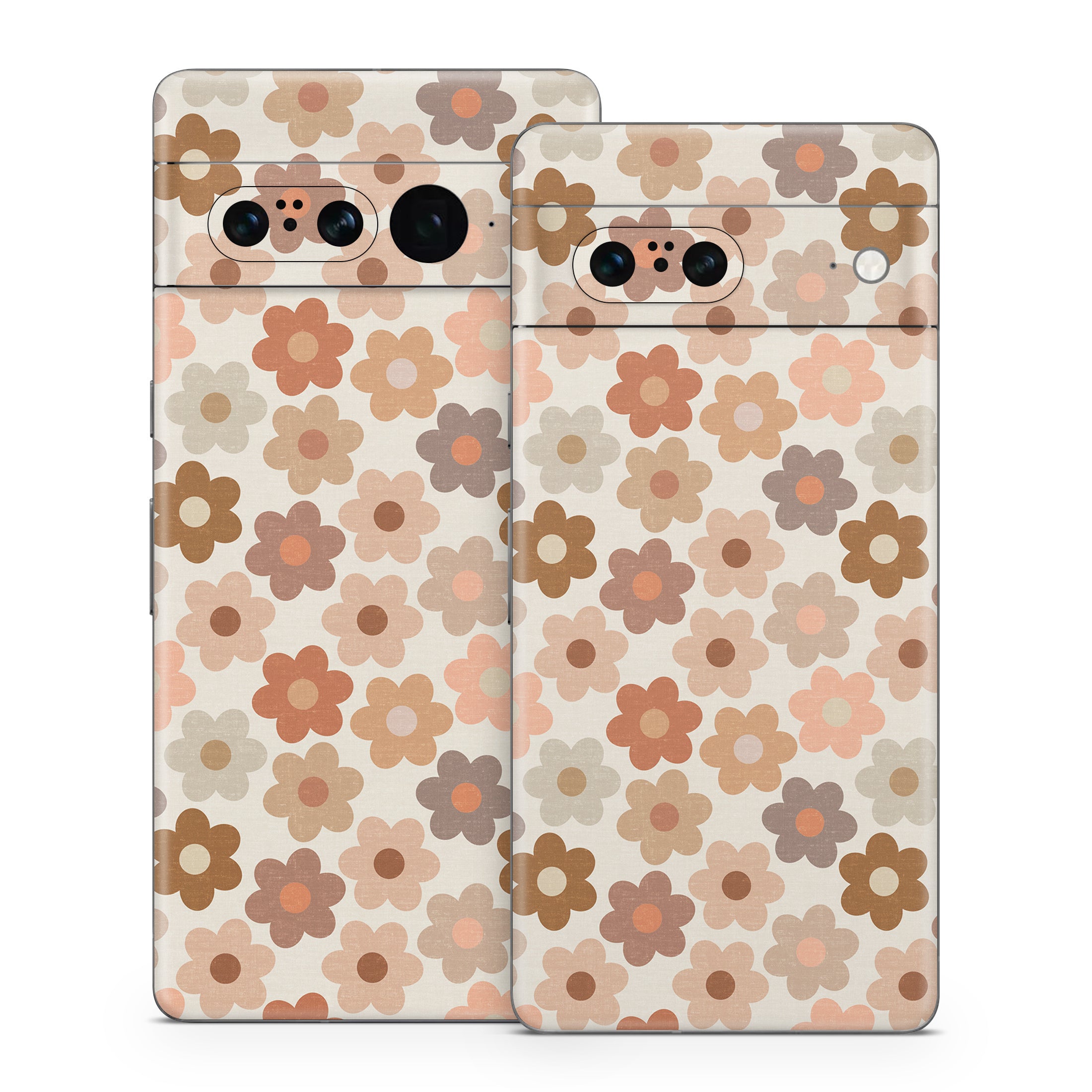 Terracotta Daisies - Google Pixel 7 Skin