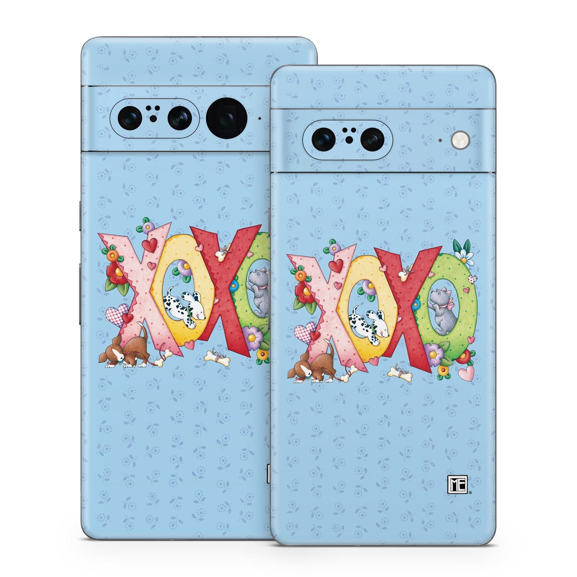 XOXO Puppies - Google Pixel 7 Skin