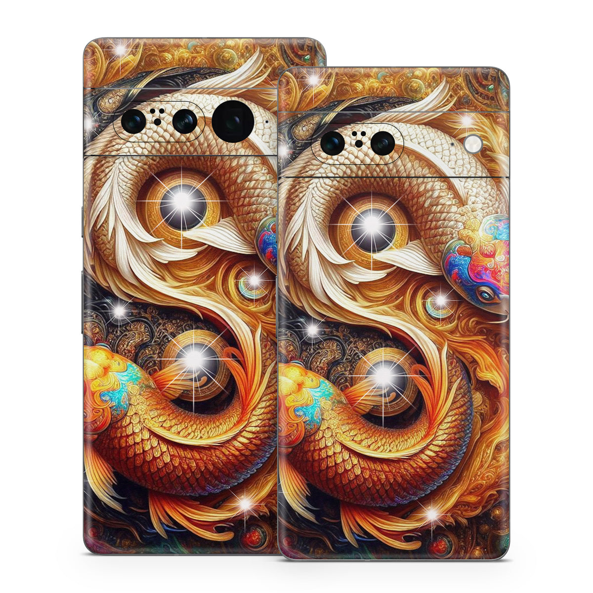 Yin Yang Koi - Google Pixel 7 Skin