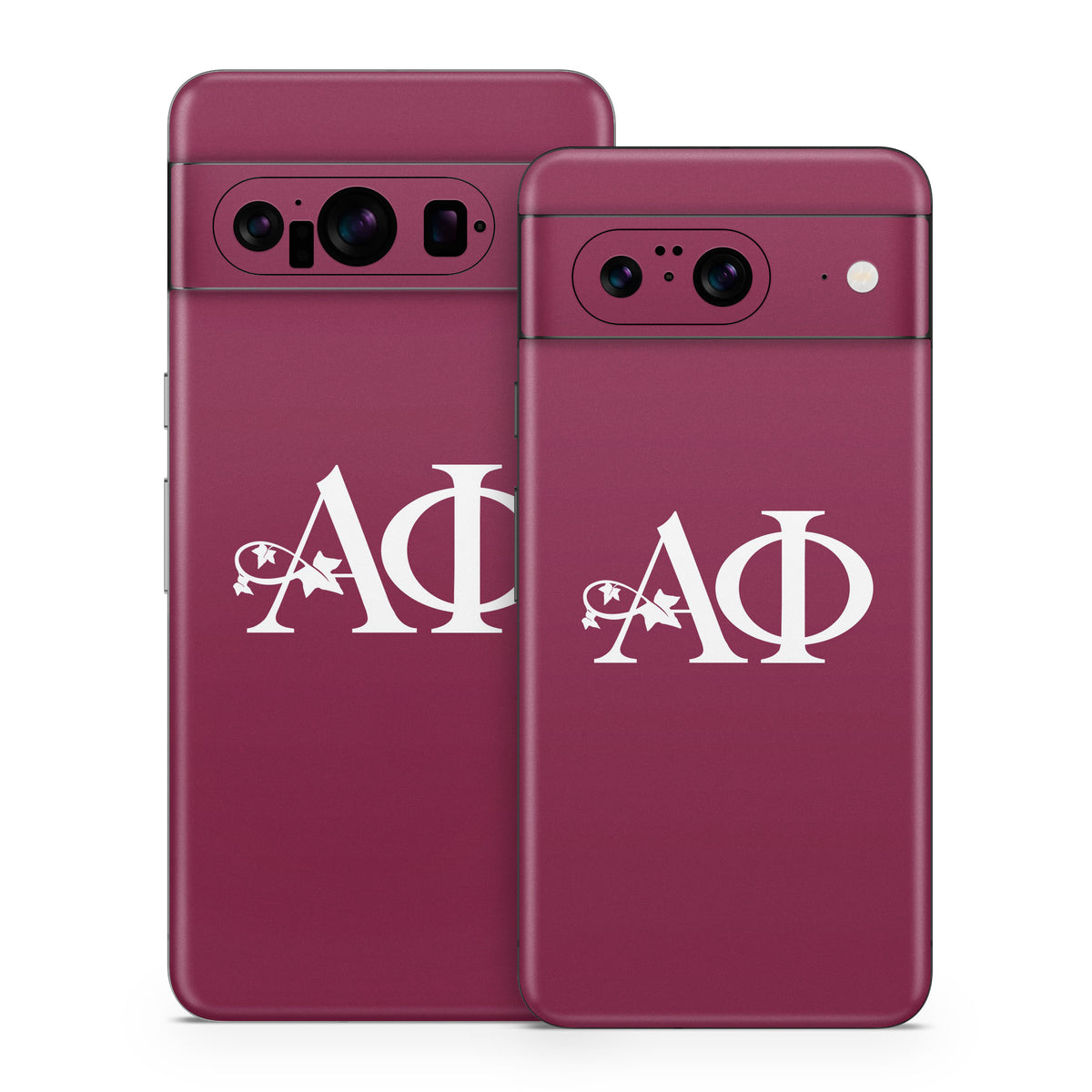 Alpha Phi Greek Letters Bordeaux - Google Pixel 8 Skin