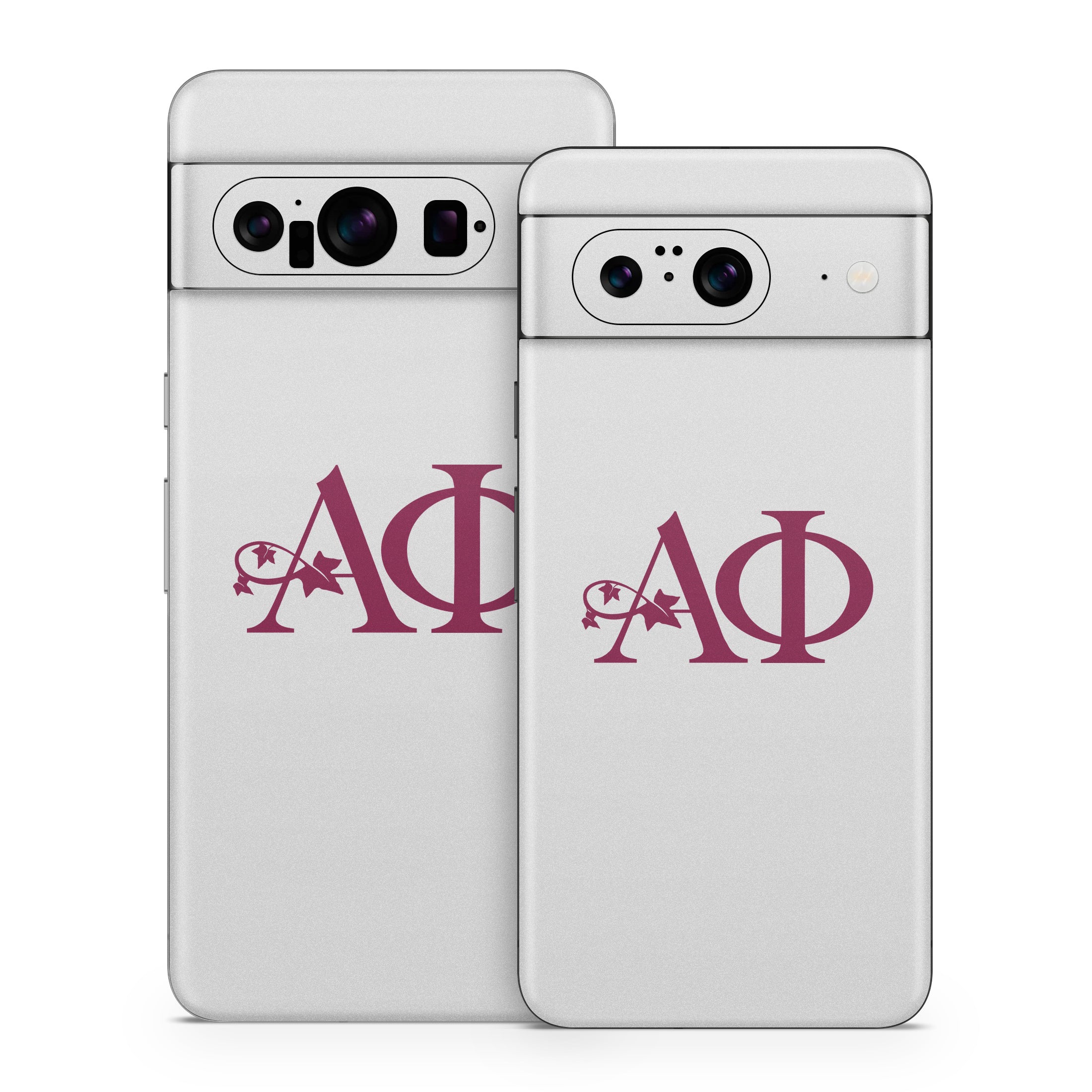 Alpha Phi Greek Letters Silver - Google Pixel 8 Skin