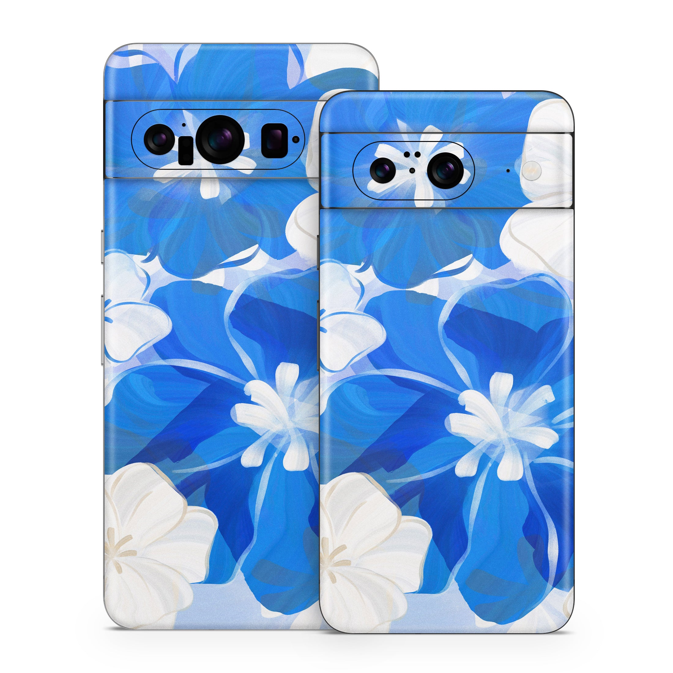 Blue Flowers - Google Pixel 8 Skin