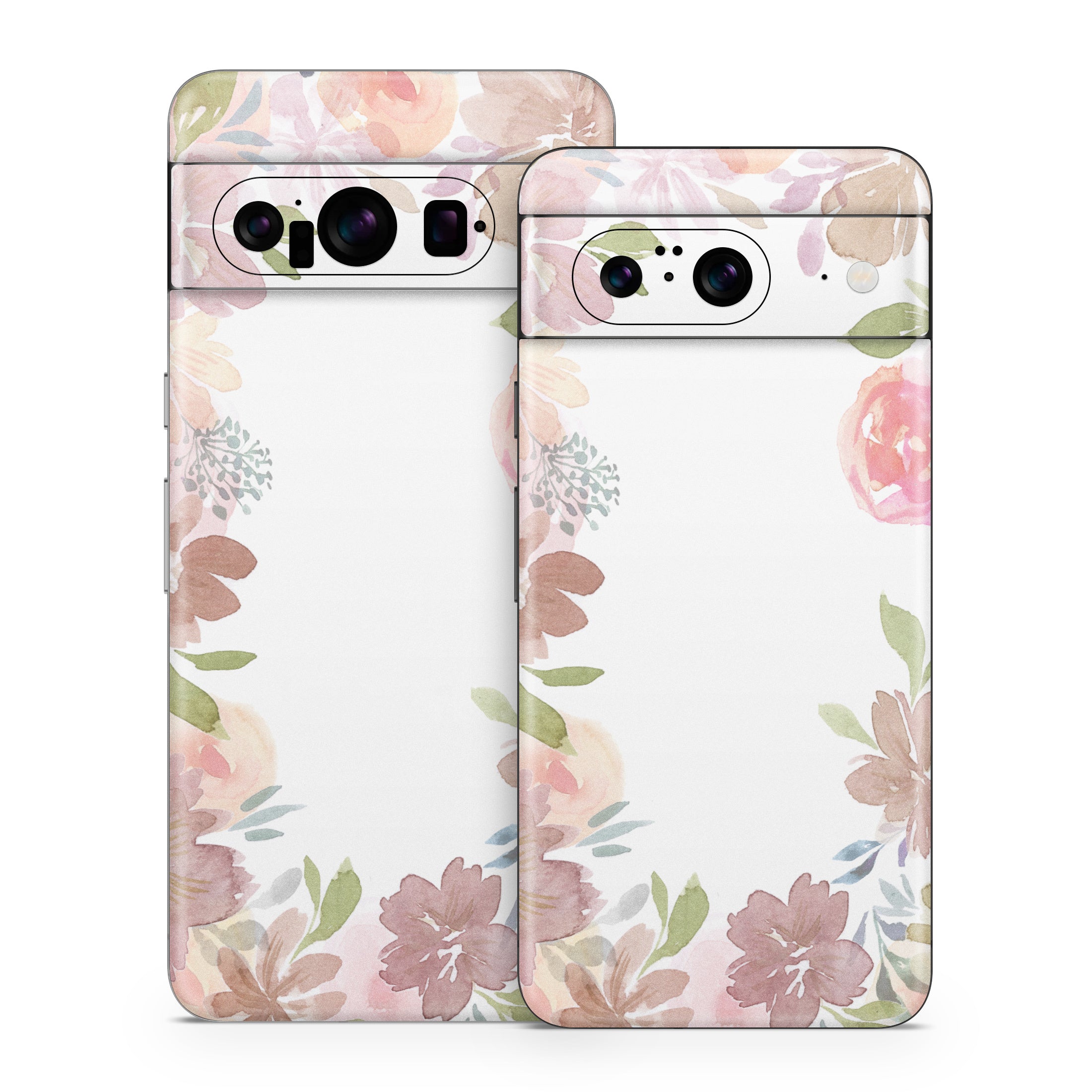 Blush Flower Frame - Google Pixel 8 Skin