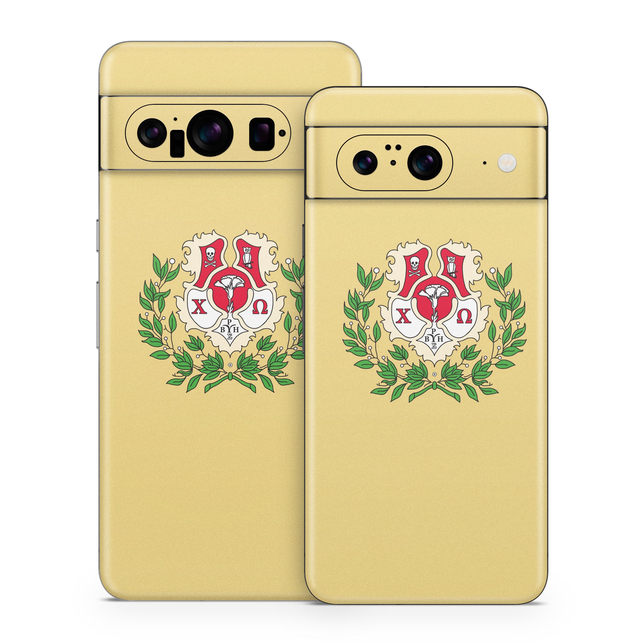 Chi Omega Crest Straw - Google Pixel 8 Skin