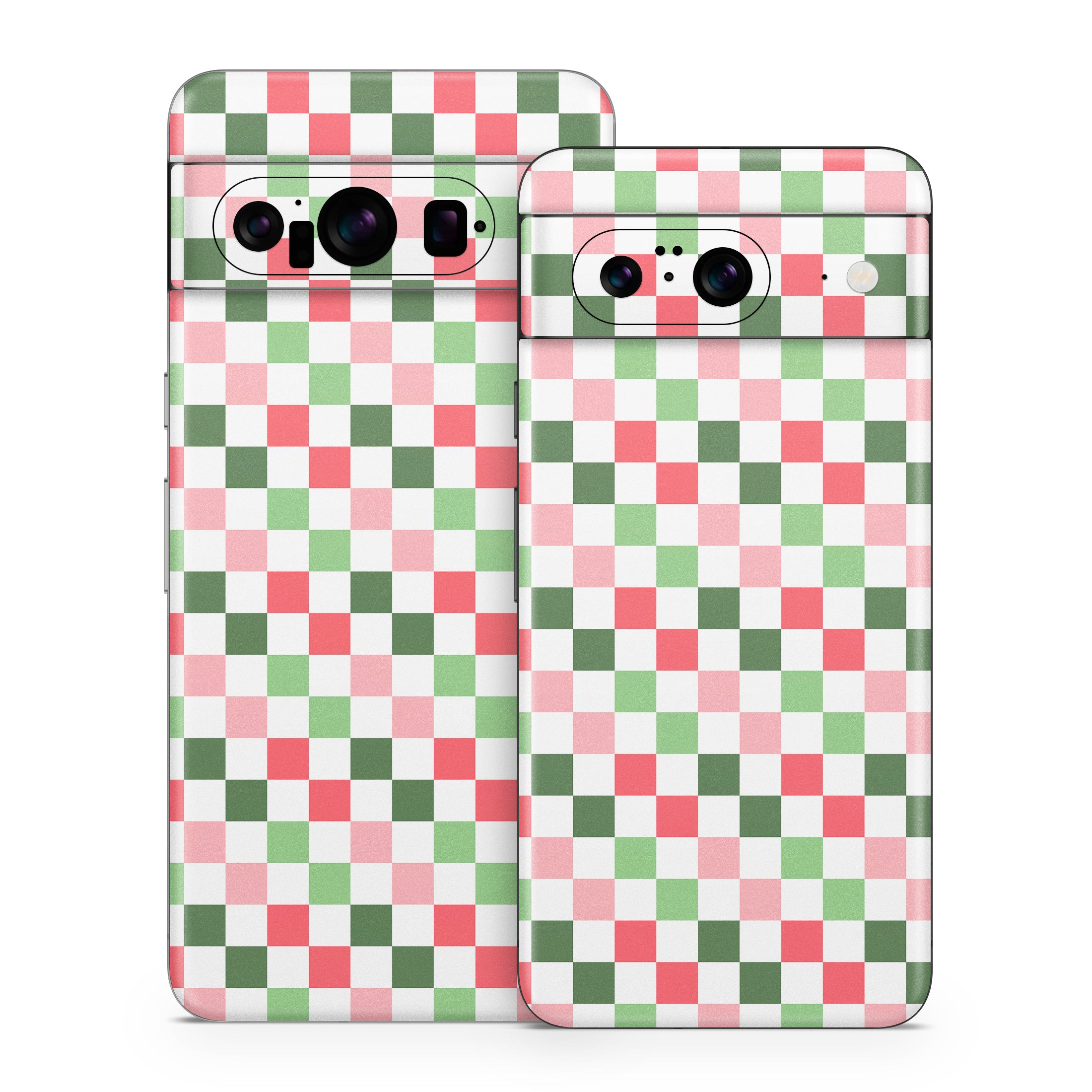 Christmas Checkers - Google Pixel 8 Skin