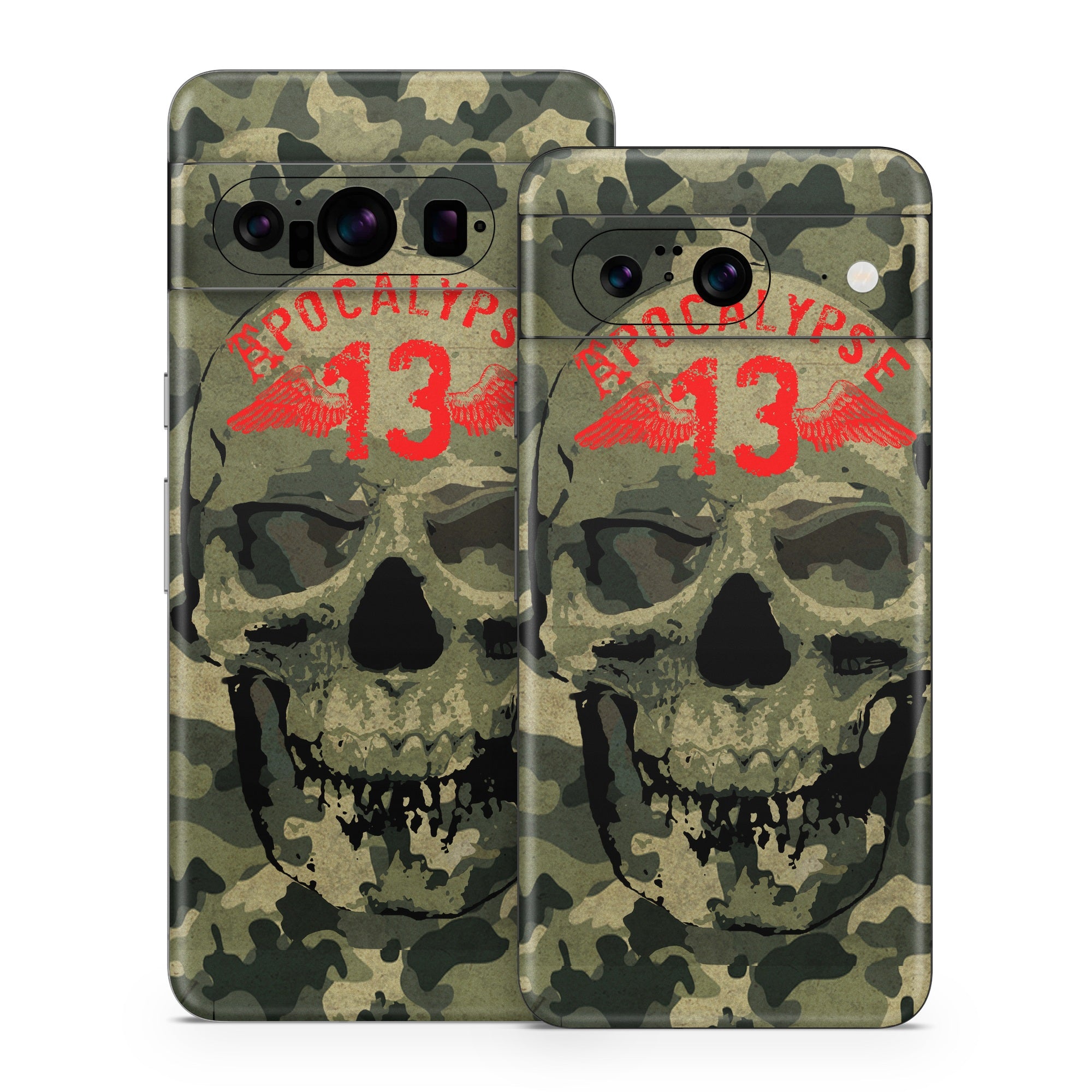 Camo Skull - Google Pixel 8 Skin