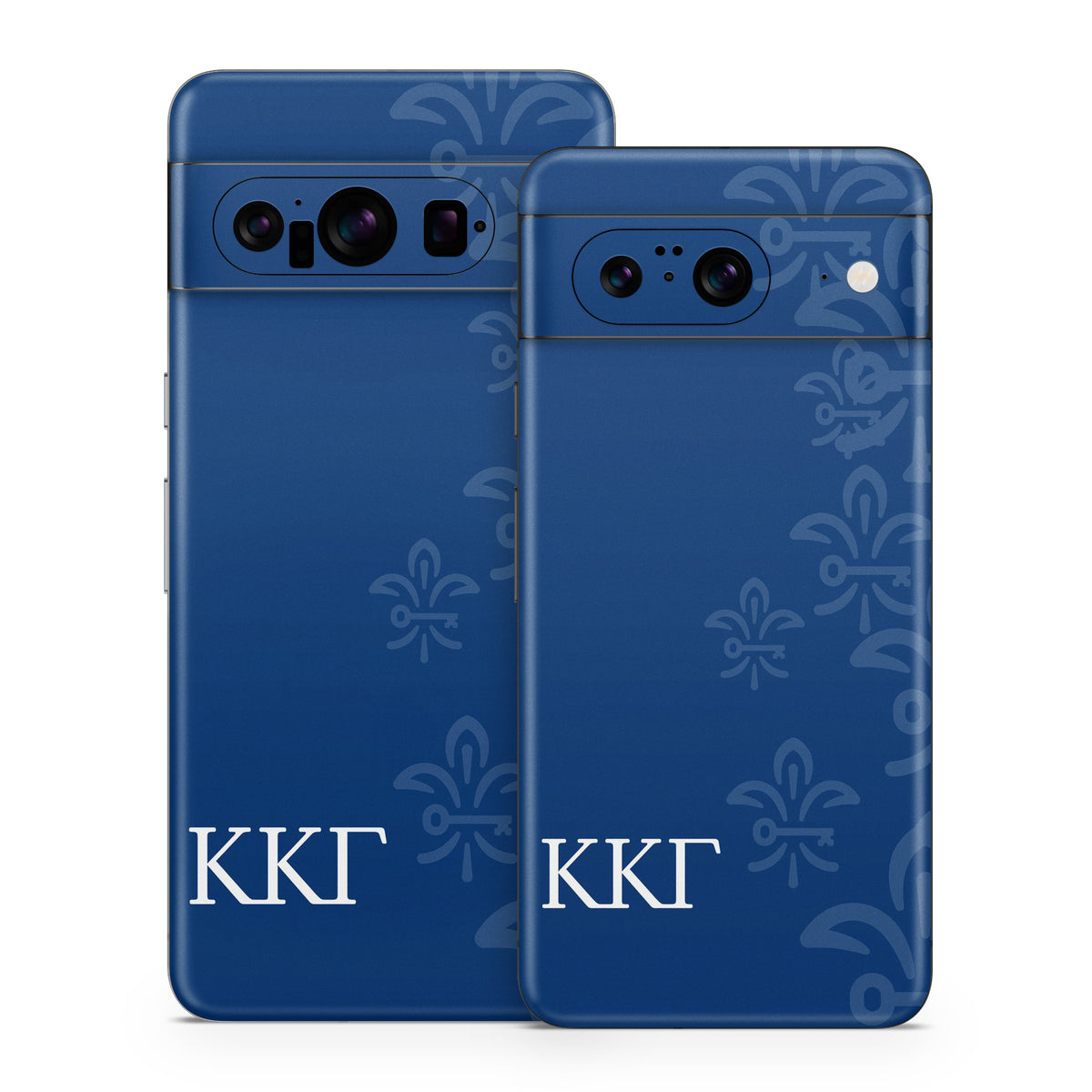 Kappa Kappa Gamma Letters and Fleur De Key Gamma Blue - Google Pixel 8 Skin