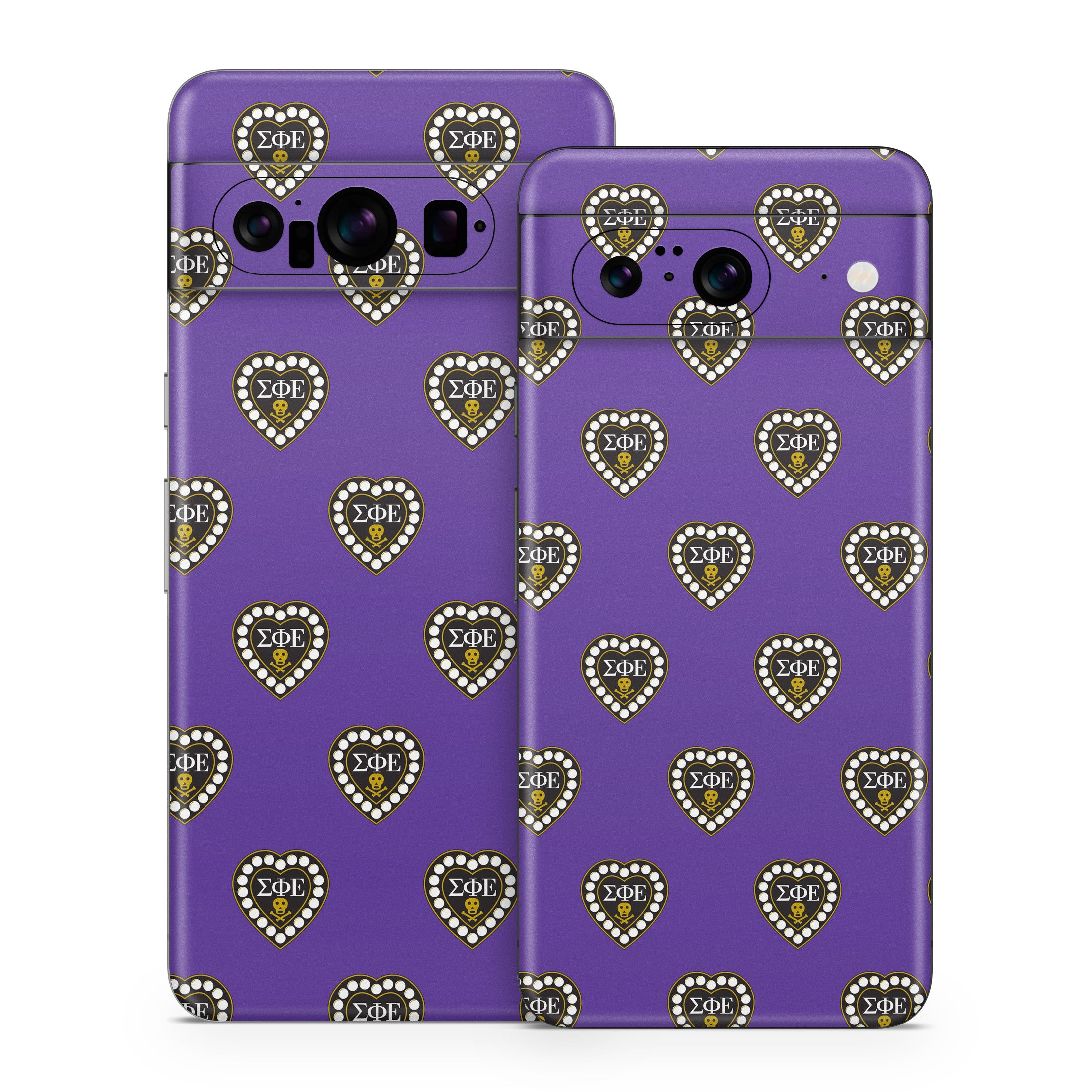 Sigma Phi Epsilon Badge Pattern Purple - Google Pixel 8 Skin