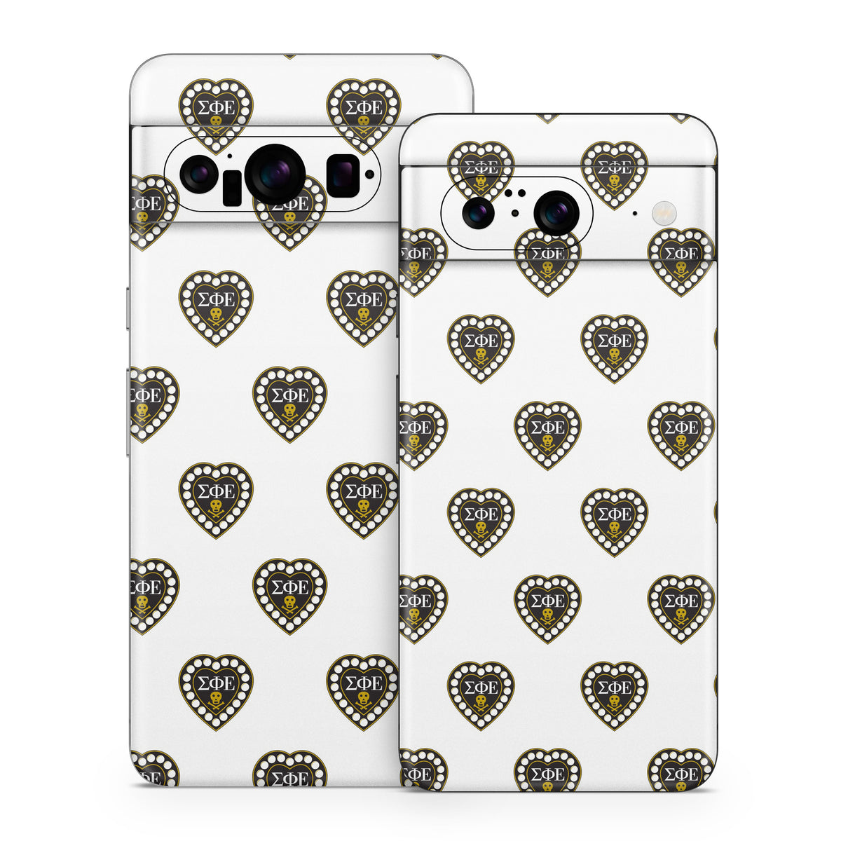 Sigma Phi Epsilon Badge Pattern White - Google Pixel 8 Skin