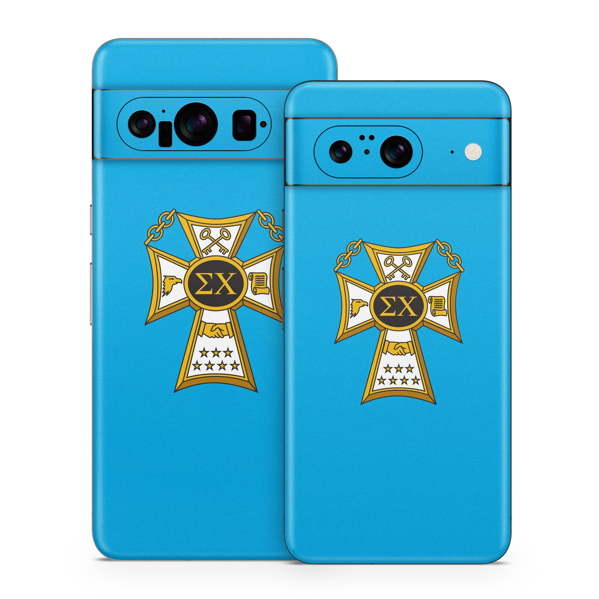 Sigma Chi Badge Blue - Google Pixel 8 Skin