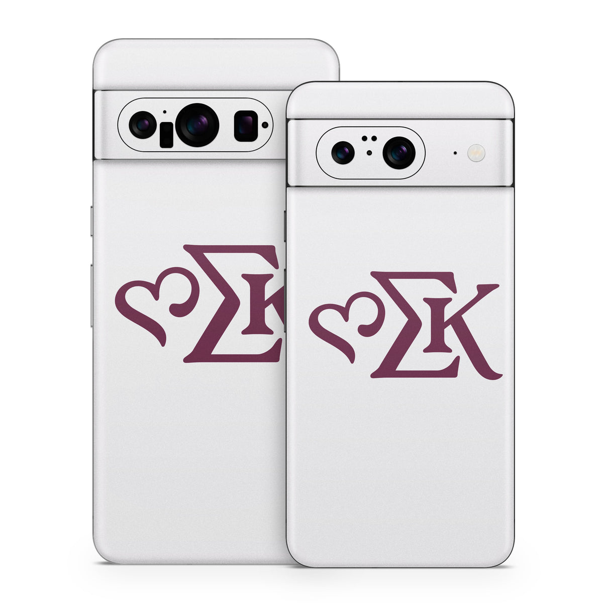 Sigma Kappa Greek Letters Mary Maroon on Dove Love - Google Pixel 8 Skin