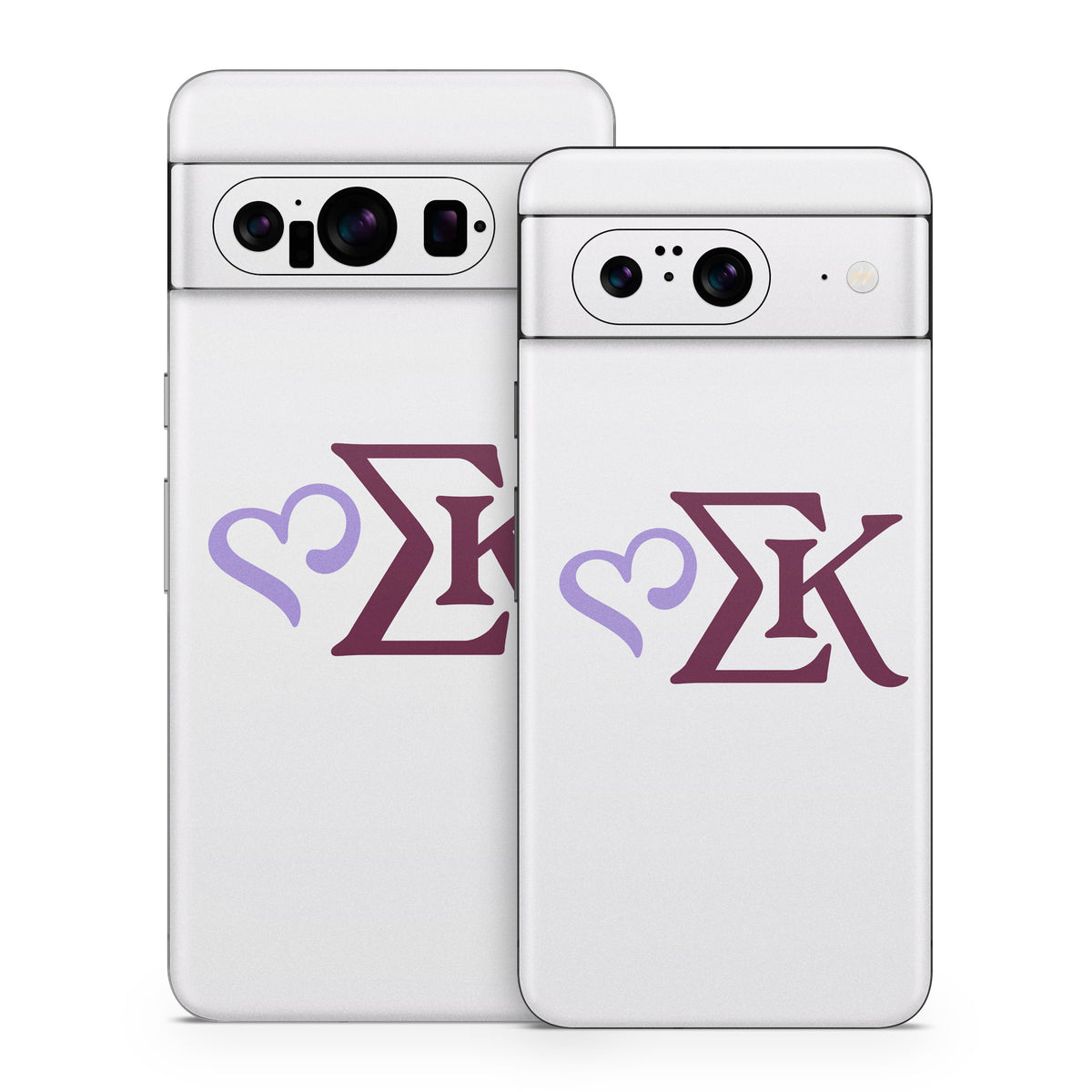 Sigma Kappa Greek Letters Two Color on Dove Love - Google Pixel 8 Skin
