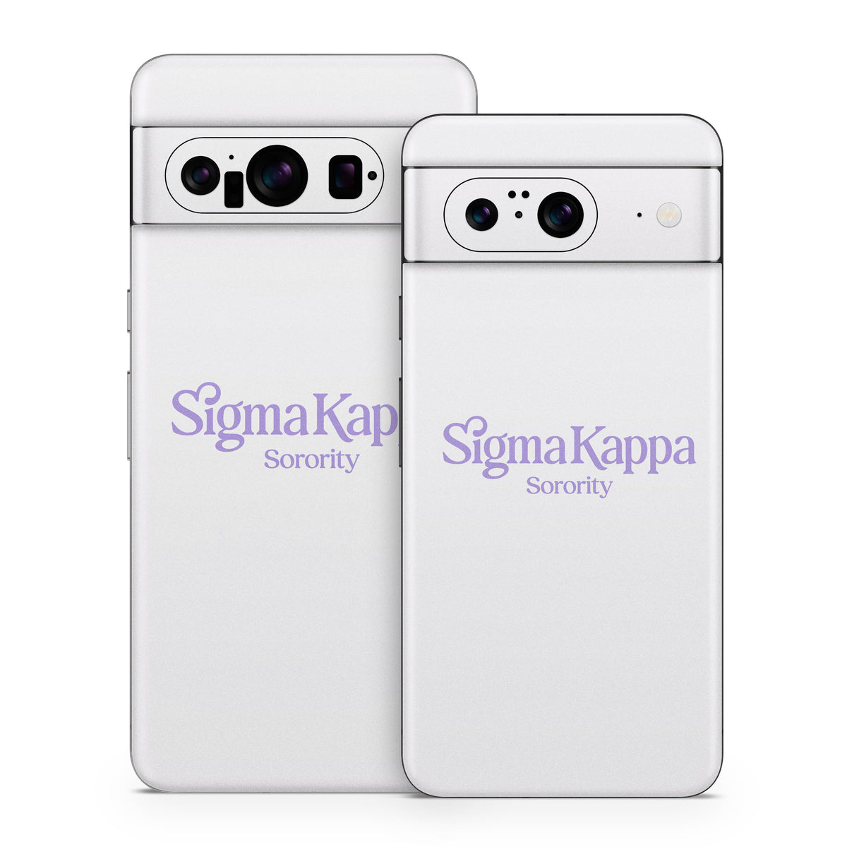 Sigma Kappa Sorority Logo Legacy Lavender on Dove Love - Google Pixel 8 Skin