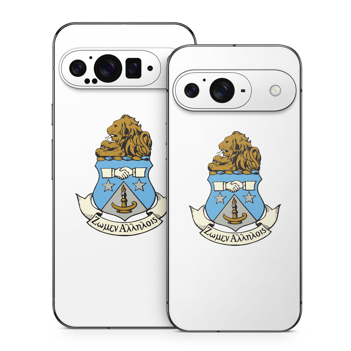 Alpha Delta Pi Crest White - Google Pixel 9 Skin