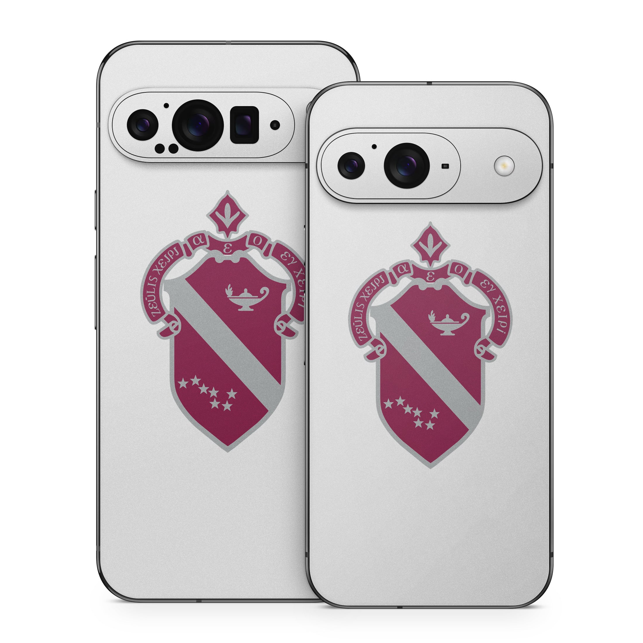 Alpha Phi Crest Silver - Google Pixel 9 Skin