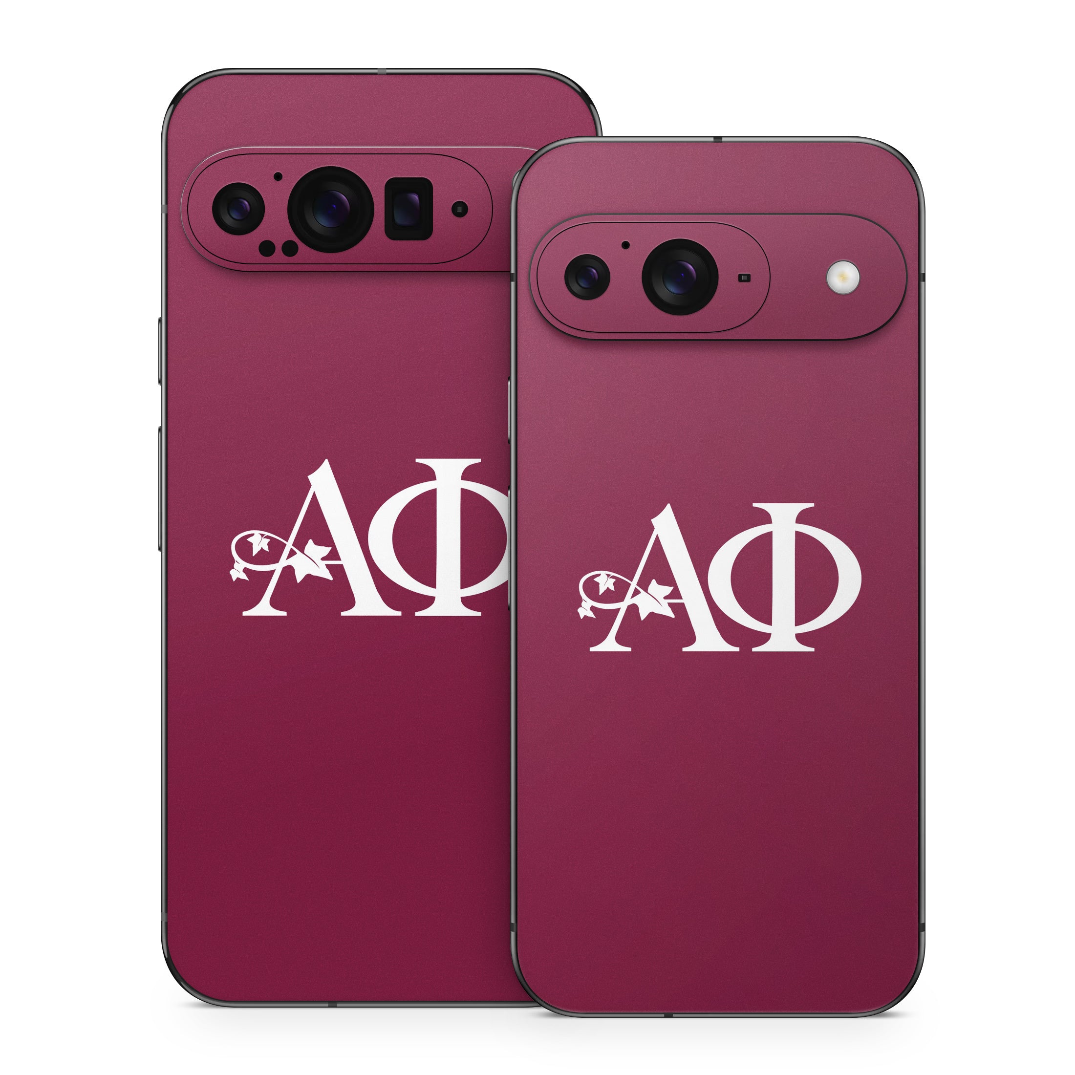 Alpha Phi Greek Letters Bordeaux - Google Pixel 9 Skin
