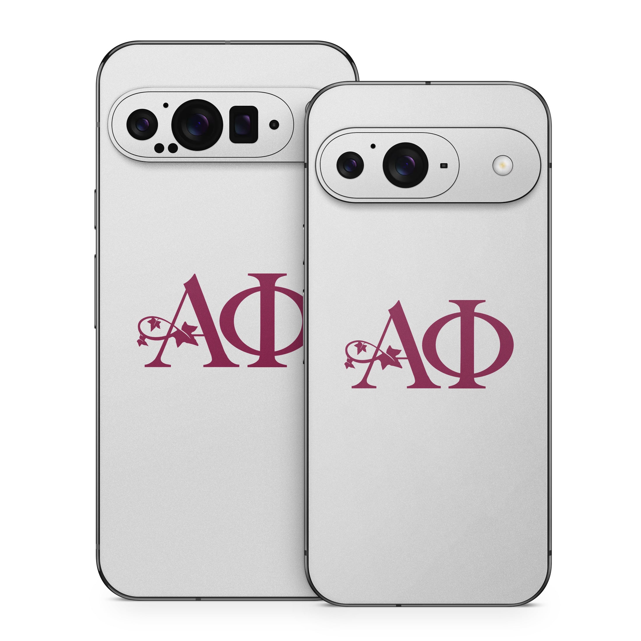 Alpha Phi Greek Letters Silver - Google Pixel 9 Skin