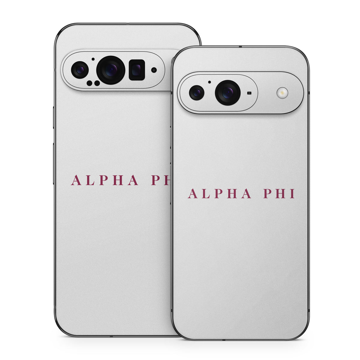 Alpha Phi Wordmark Silver - Google Pixel 9 Skin