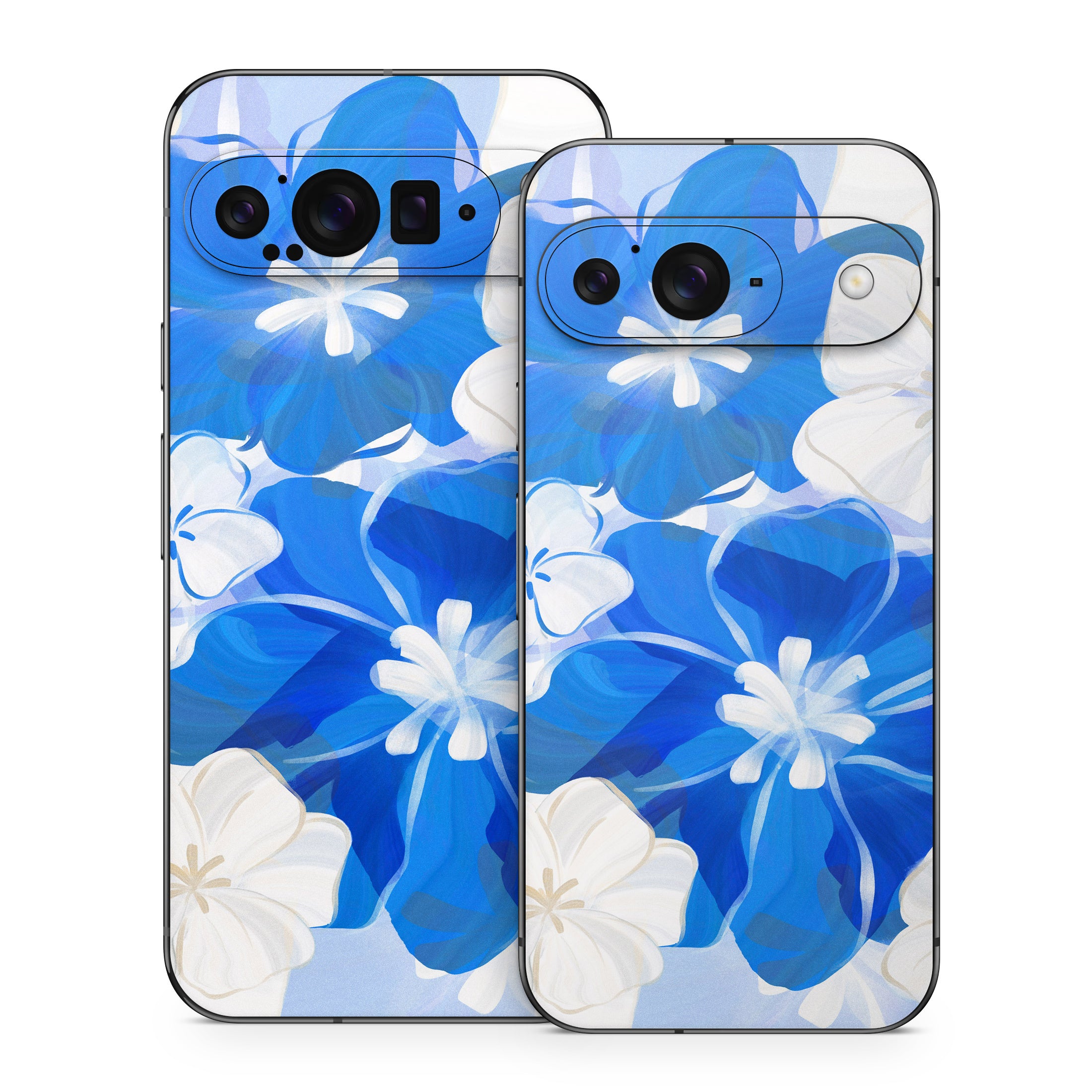 Blue Flowers - Google Pixel 9 Skin