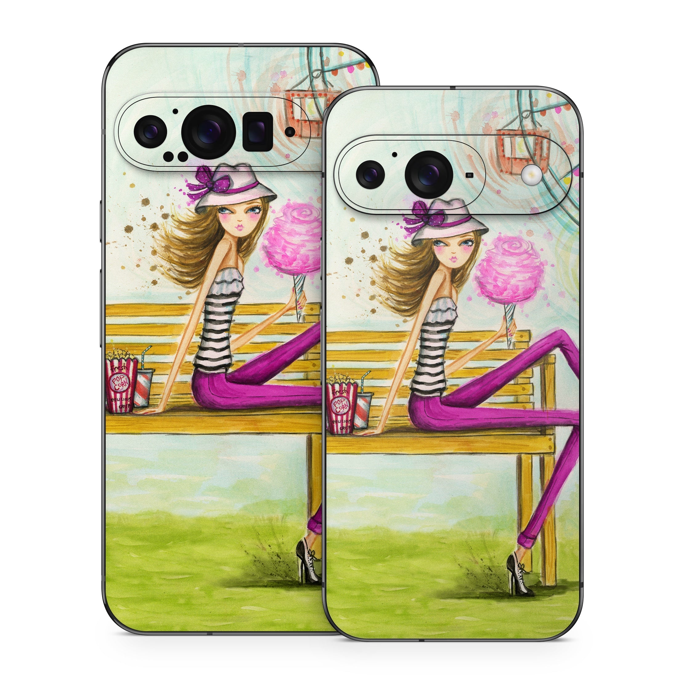 Carnival Cotton Candy - Google Pixel 9 Skin