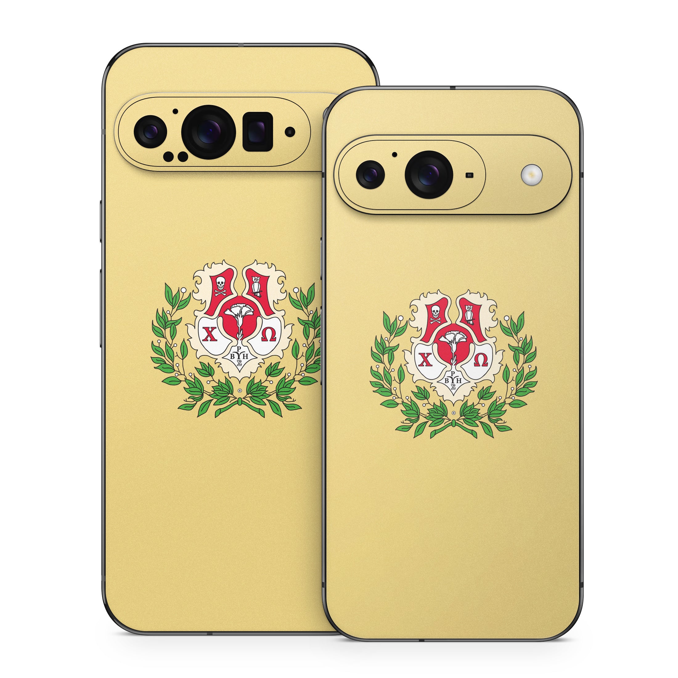 Chi Omega Crest Straw - Google Pixel 9 Skin