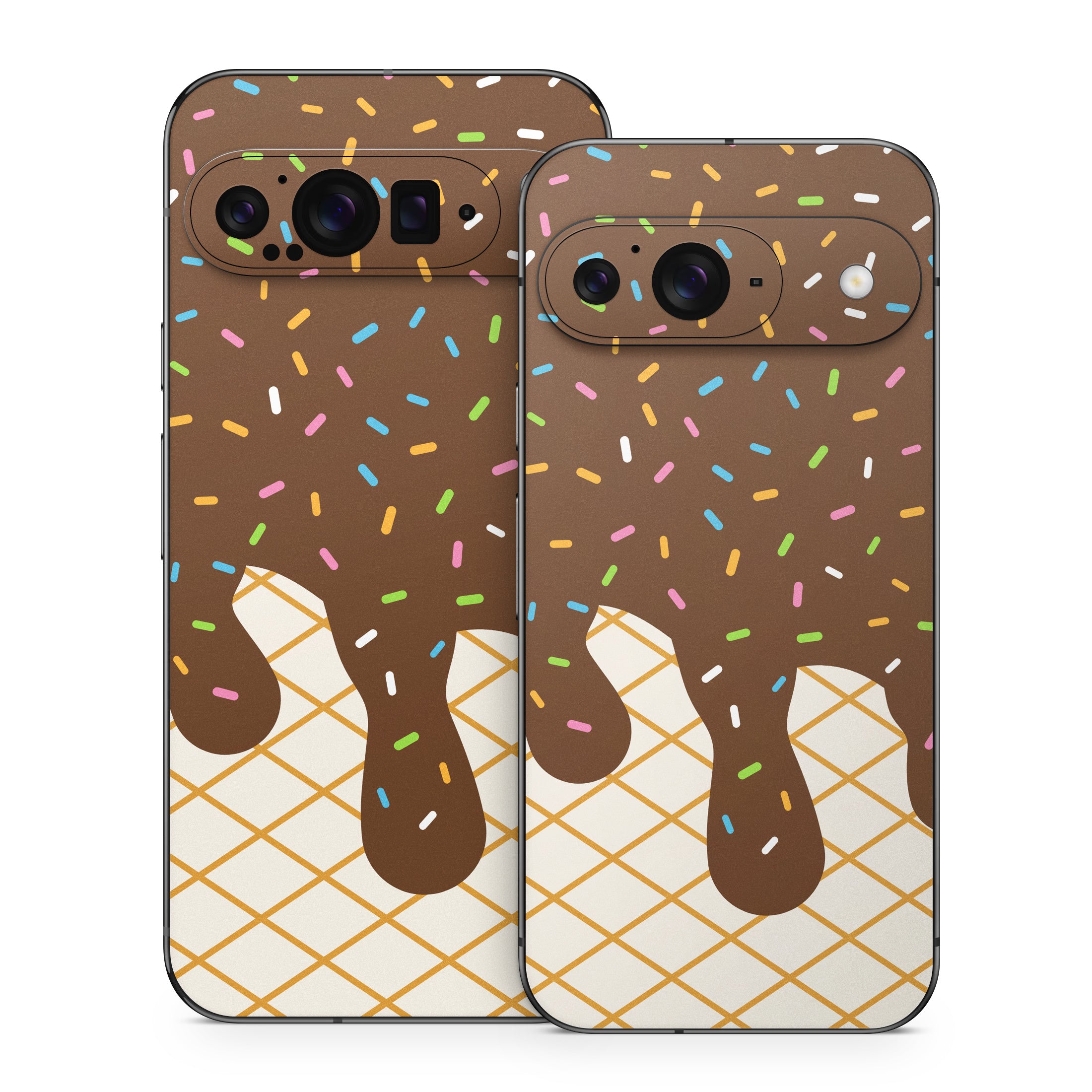 Chocolate Ice Cream Drip - Google Pixel 9 Skin
